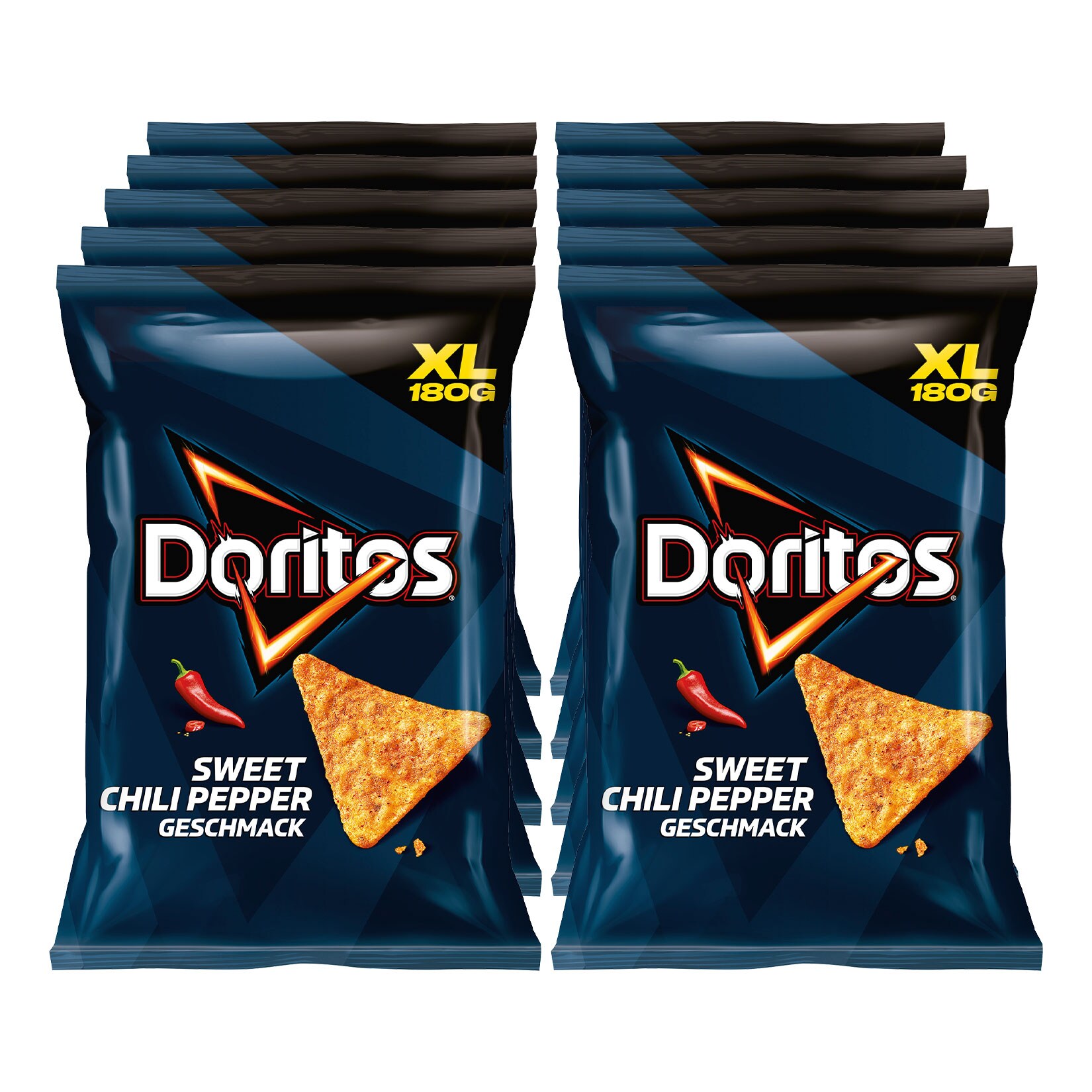 Doritos Sweet Chili Pepper 180 g, 10er Pack - Bild 1