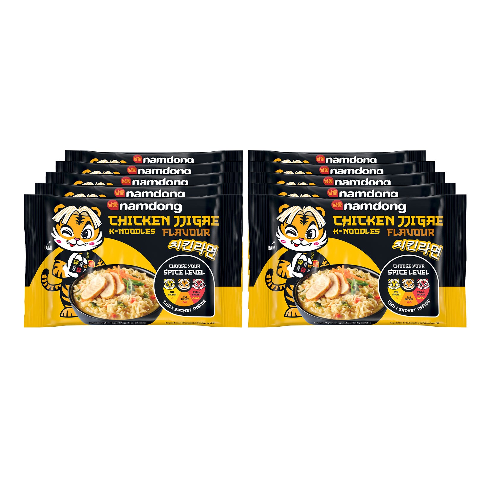Namdong Instant-Nudelsnack Chicken 120g - Bild 1