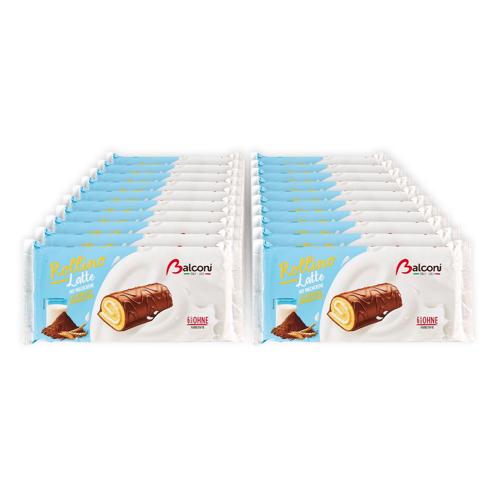 Balconi Rollino Latte 222 g, 20er Pack - Bild 1