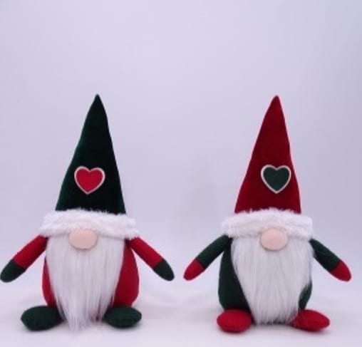 Winterwichtel 2er-Pack, rot-gr&uuml;n - Bild 1