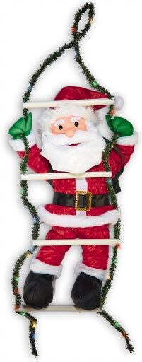 LED Weihnachtsmann mit Leiter (Andrè) | 04311536072949