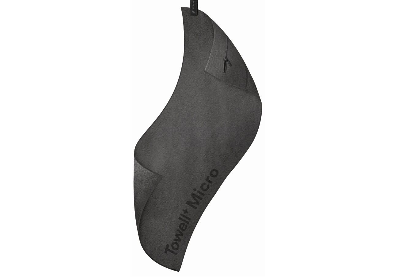 Towell Sporthandtuch 105×42,5cm grau Mikrofaser | 04260498340590