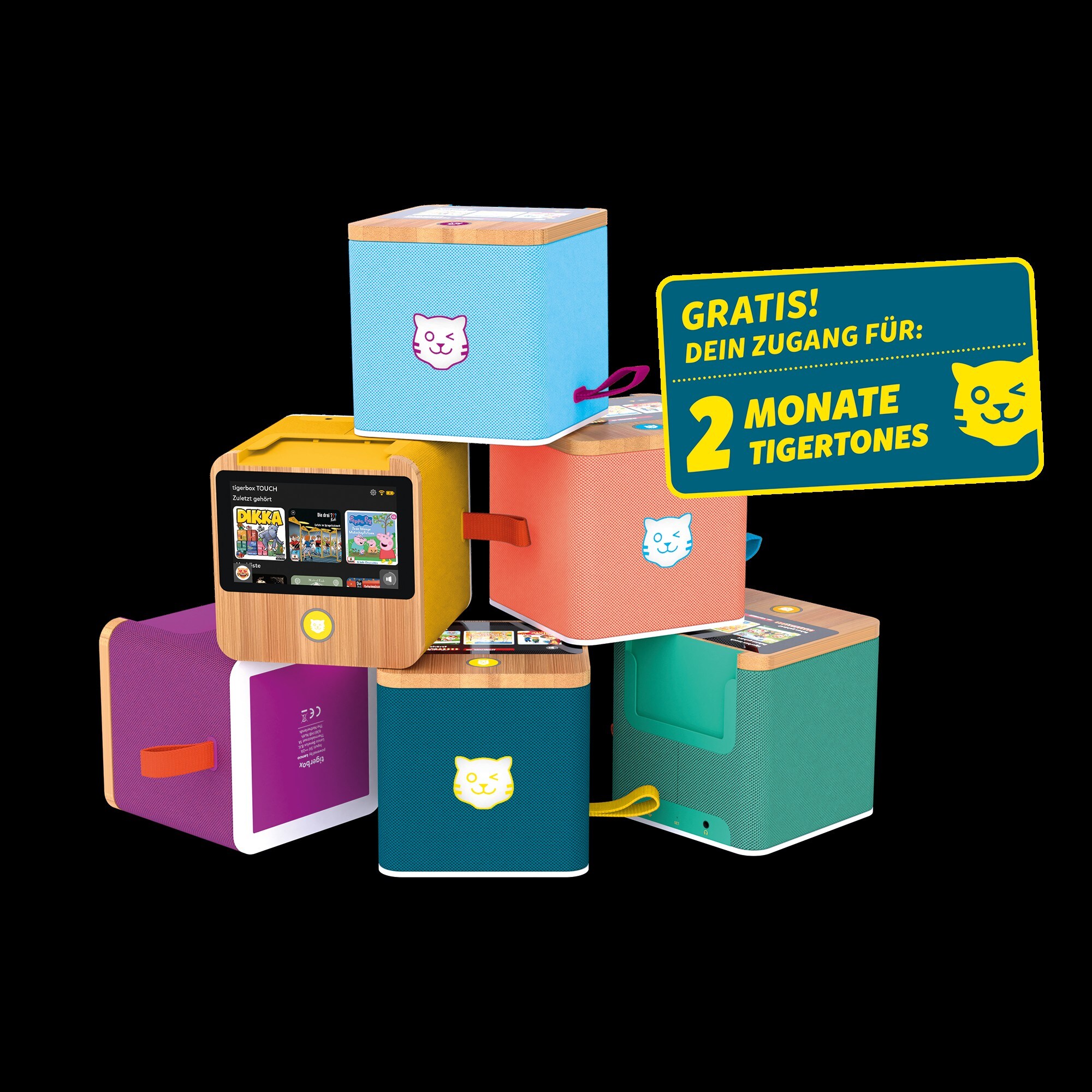 Tigerbox TOUCH PLUS inkl. 2 Monatsticket gratis - hellblau - Bild 1