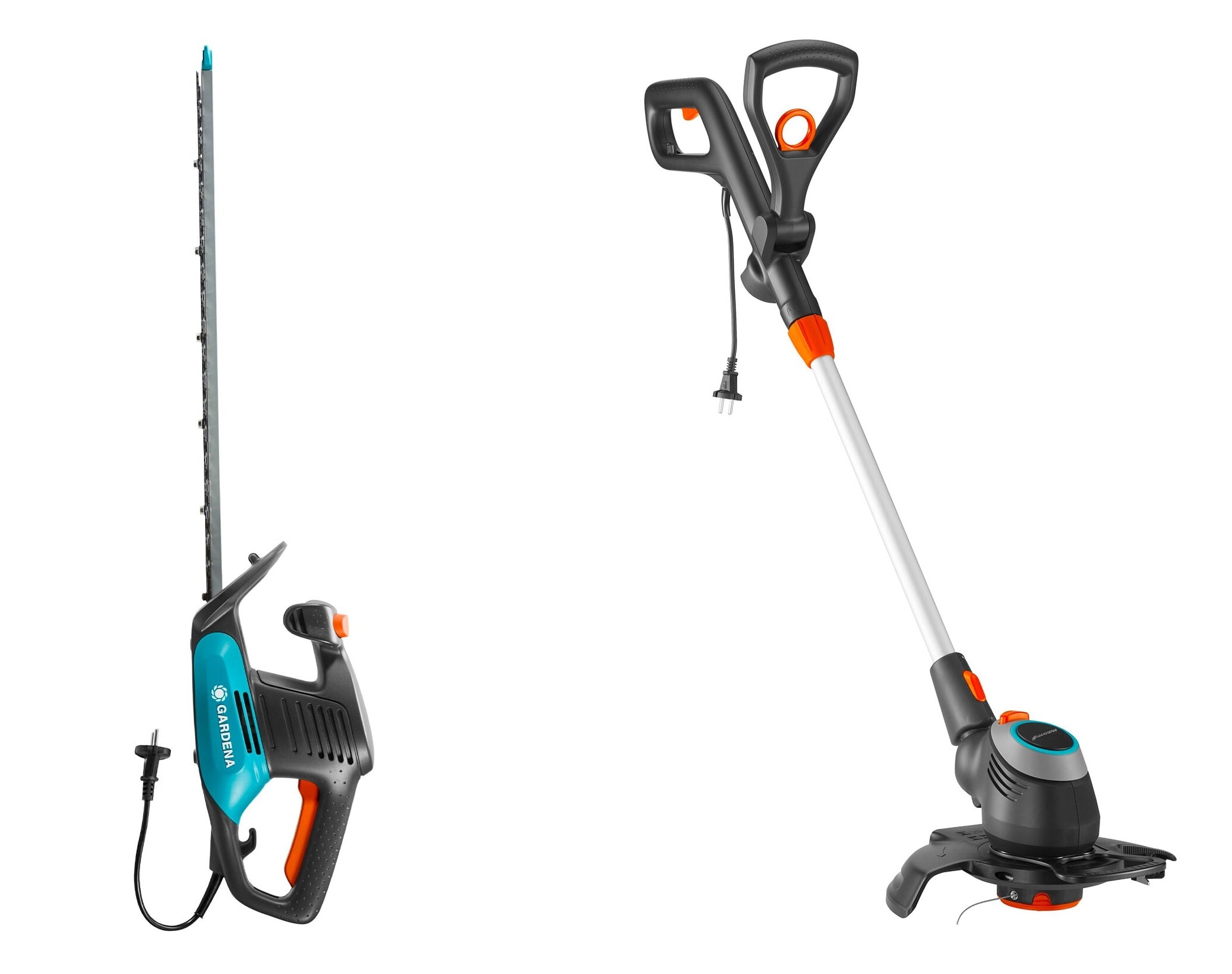 Gardena Gartenset inkl. Heckenschere EasyCut 420/45 und Rasentrimmer PowerCut 650/28 - Bild 1