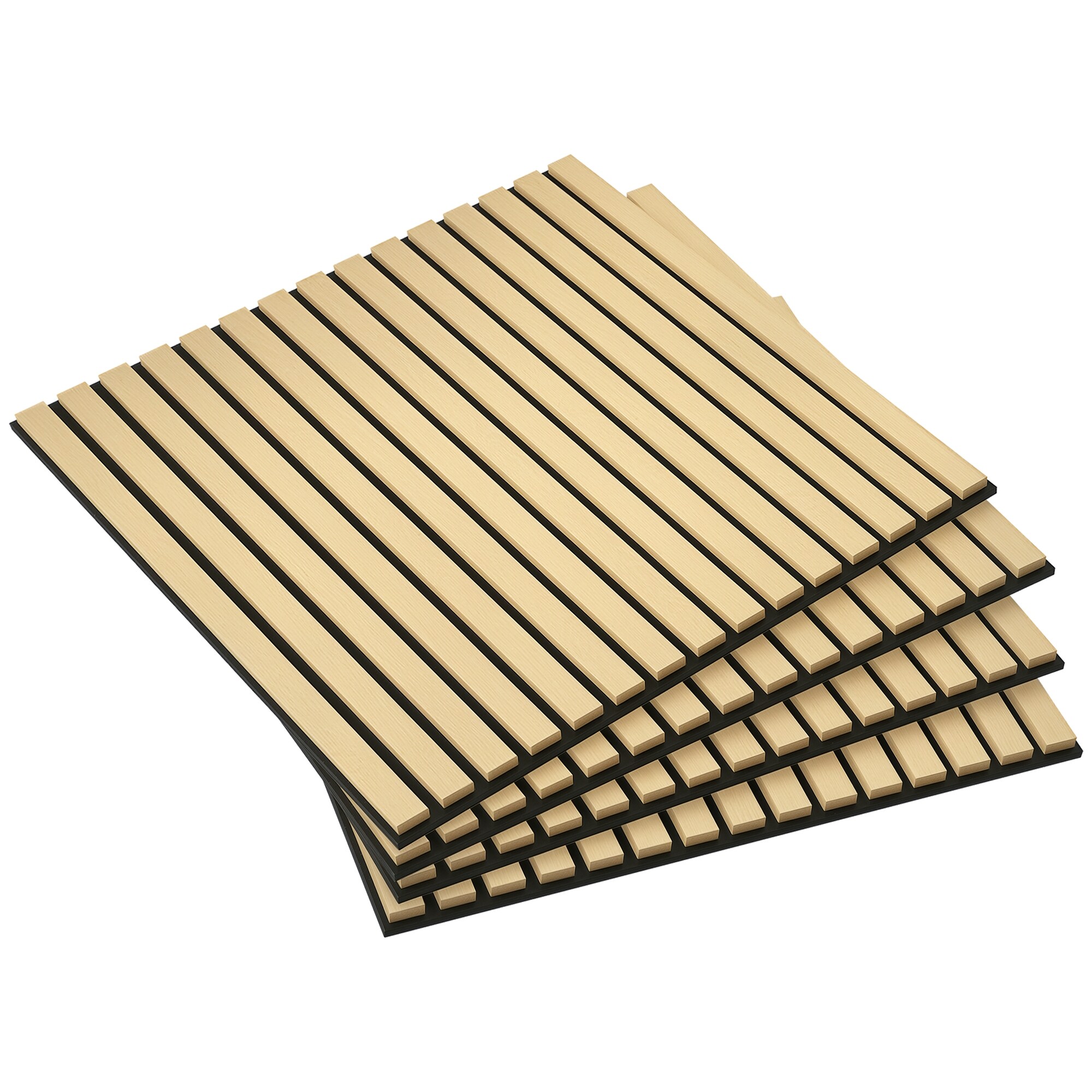 HOMCOM Akustikpaneel MDF, PET - Bild 1