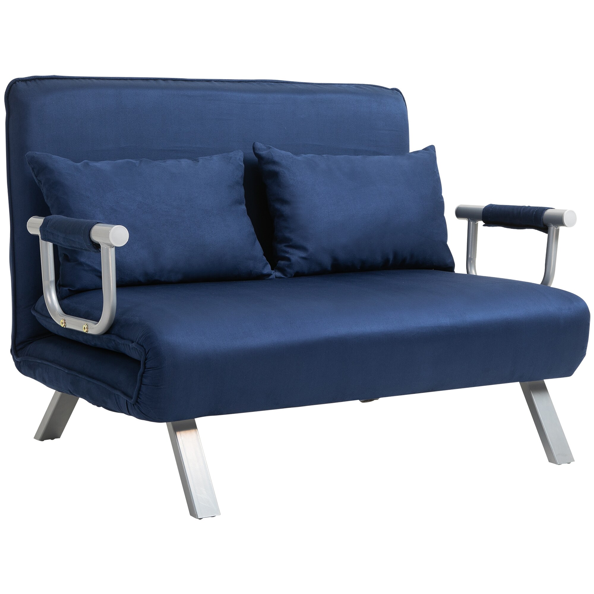 HOMCOM Schlafsofa Polyester, Metall - Bild 1