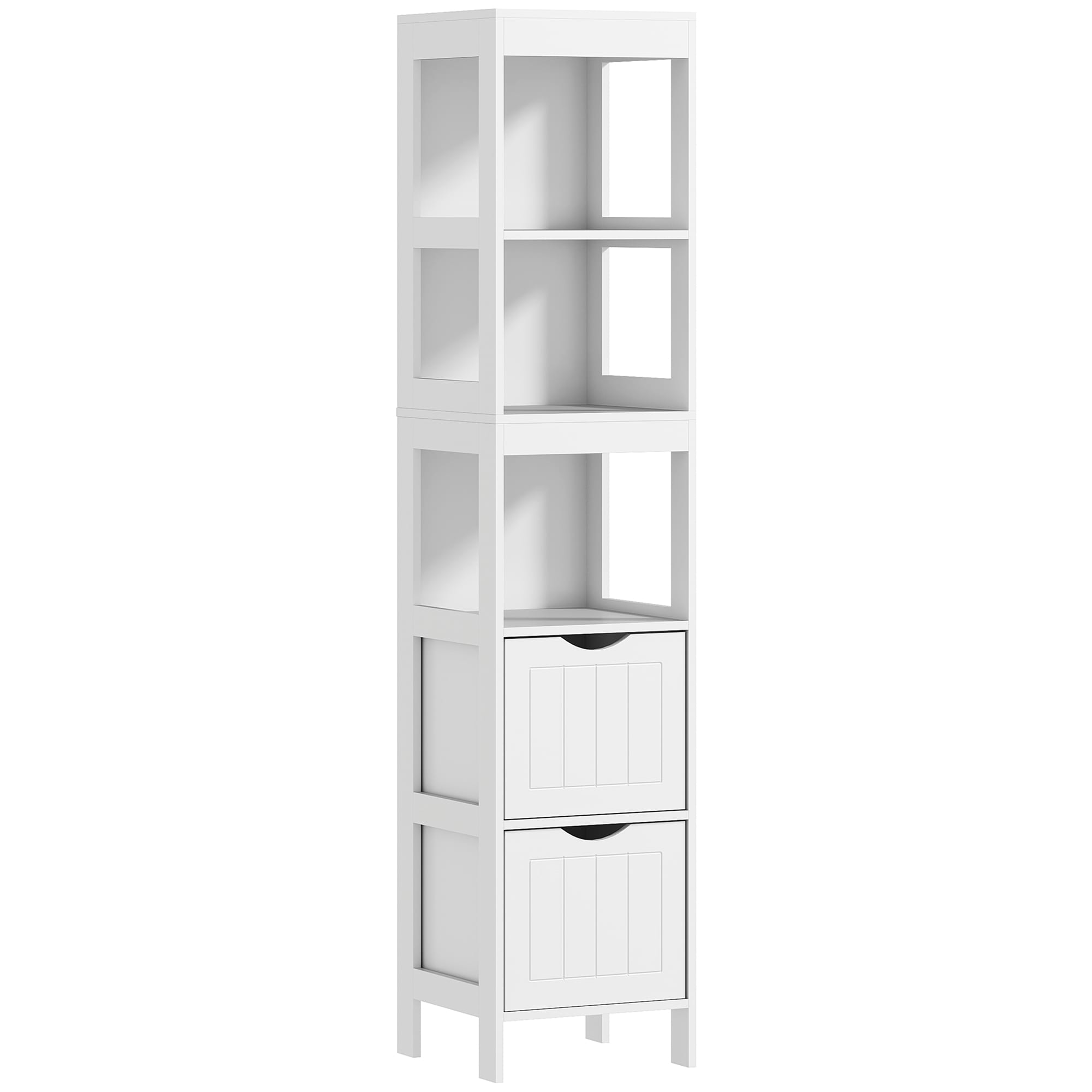 HOMCOM Badezimmerschrank Spanplatte, MDF - Bild 1