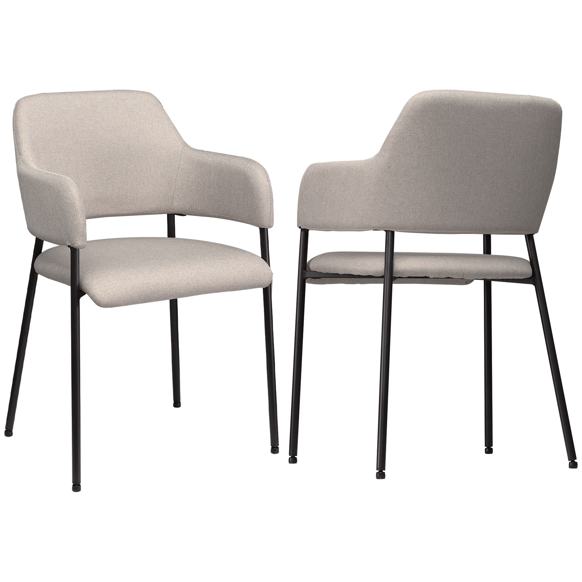 HOMCOM Esszimmerst&uuml;hle Polyester, Stahl - Bild 1