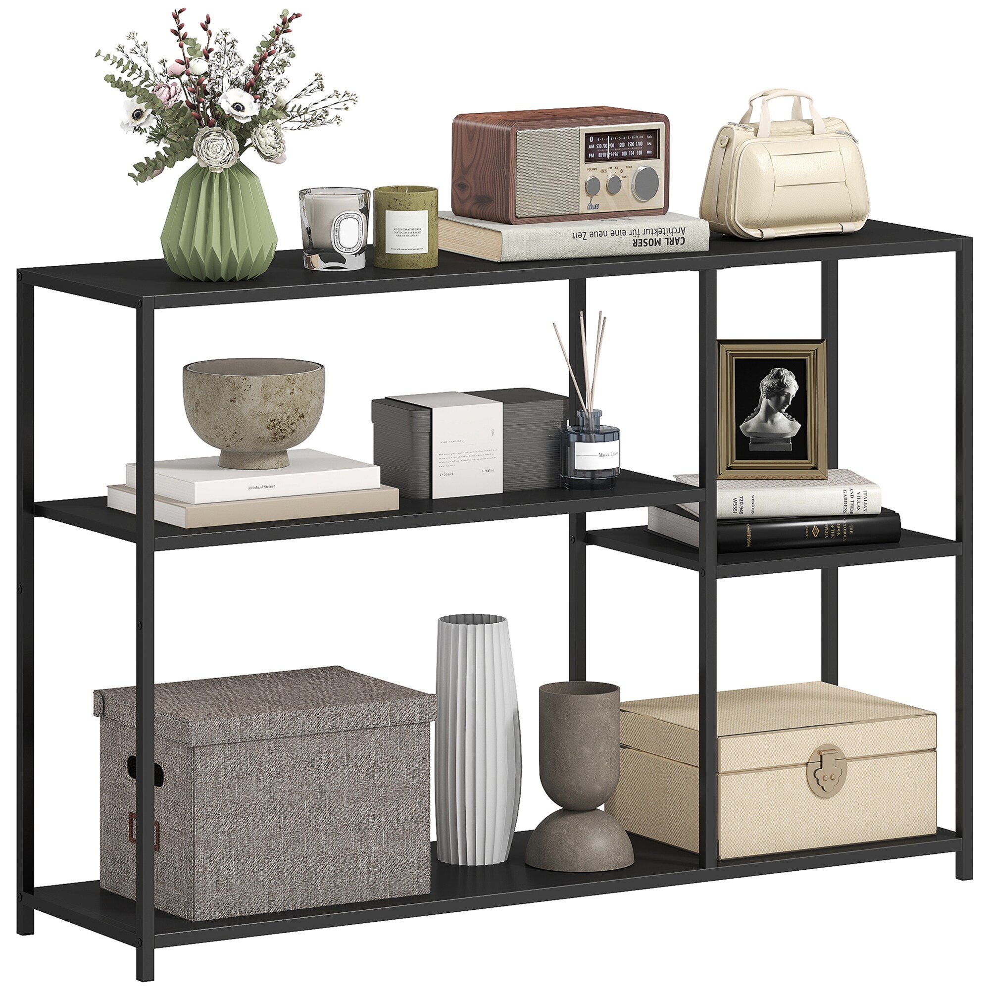 HOMCOM Konsolentisch Stahl - Bild 1