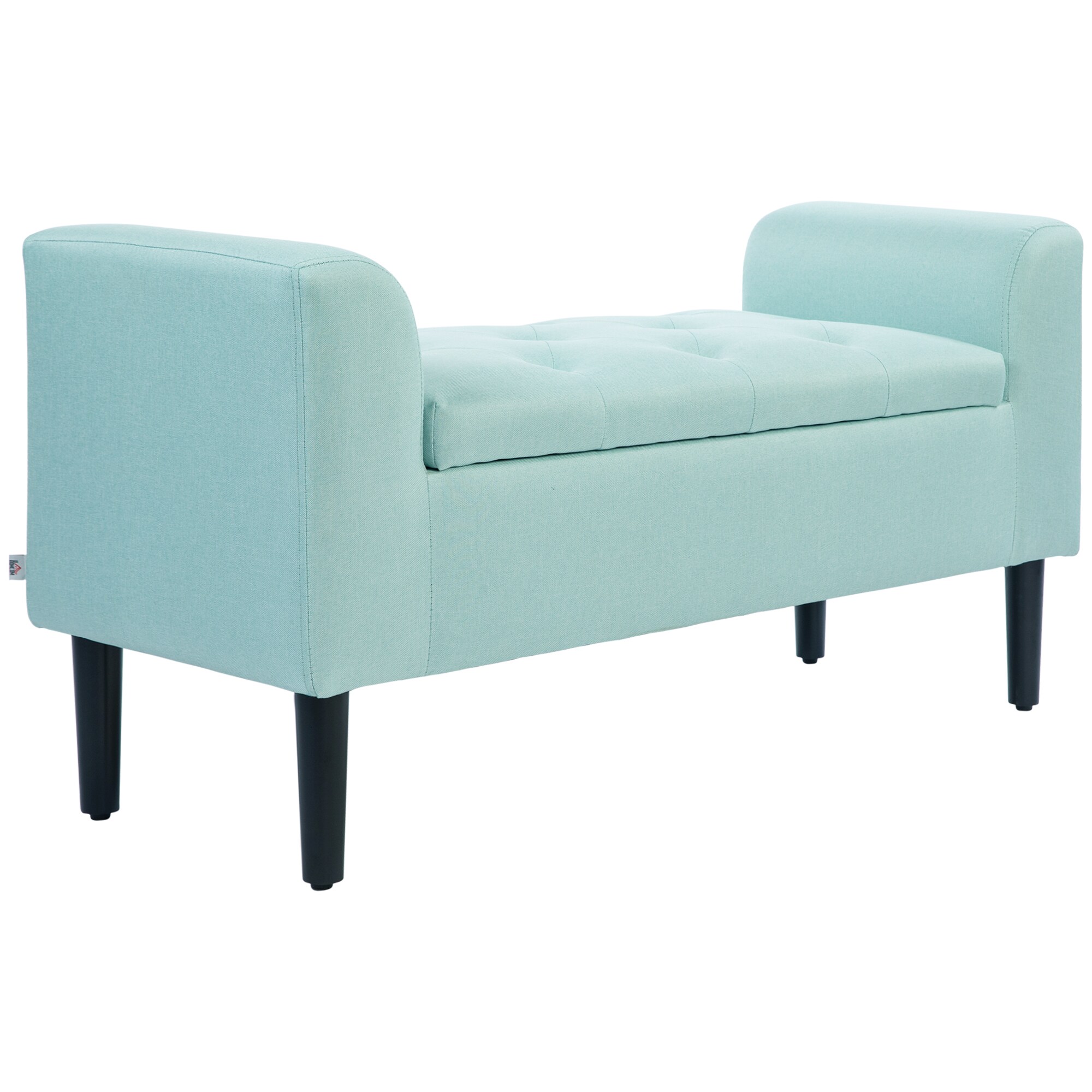 HOMCOM Sitzbank Polyester, Gummiholz - Bild 1