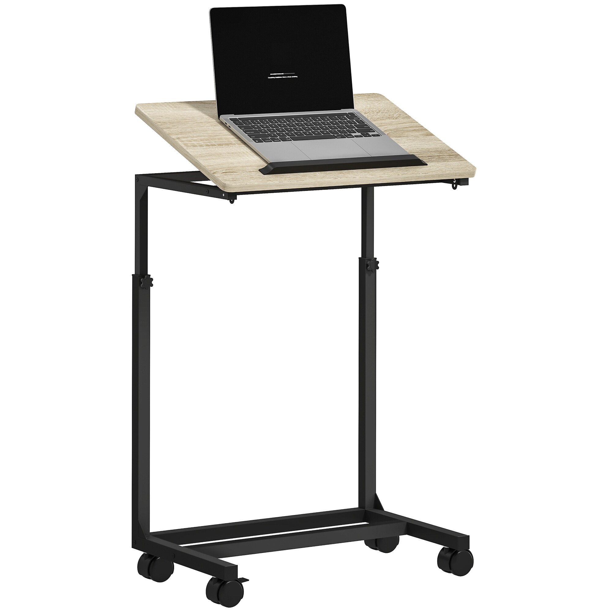 HOMCOM Beistelltisch Spanplatte, Metall - Bild 1