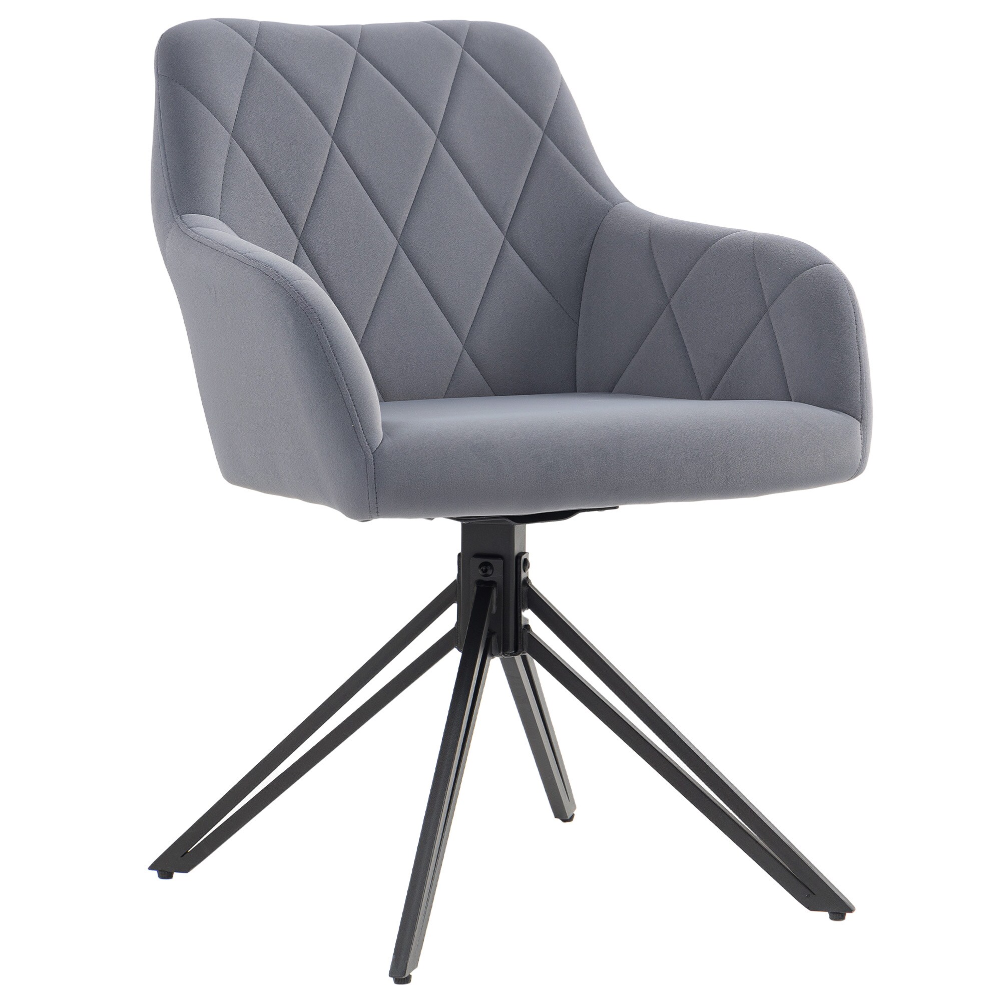 HOMCOM Esszimmerstuhl Polyester, Stahl - Bild 1