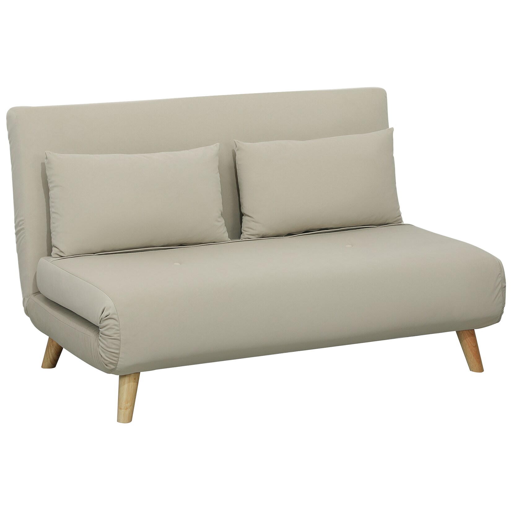 HOMCOM Schlafsofa Polyester, Stahl | 04255826809702