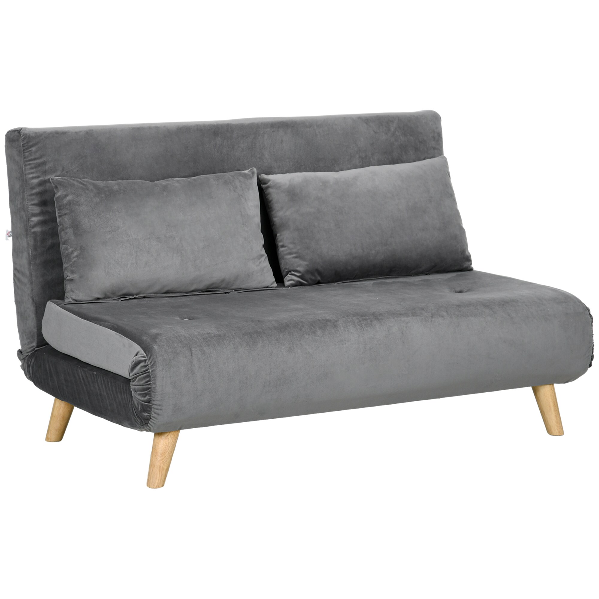HOMCOM Schlafsofa Polyester, Stahl - Bild 1