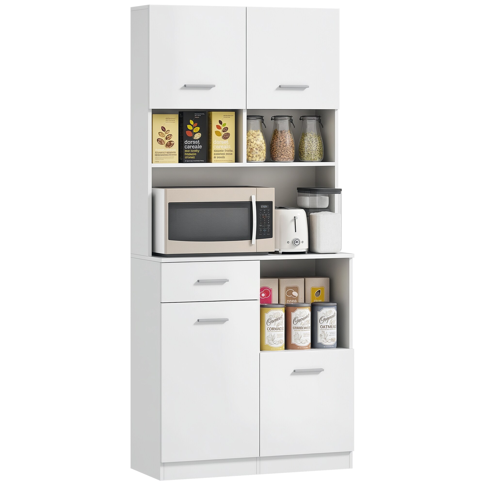 HOMCOM K&uuml;chenschrank MDF - Bild 1