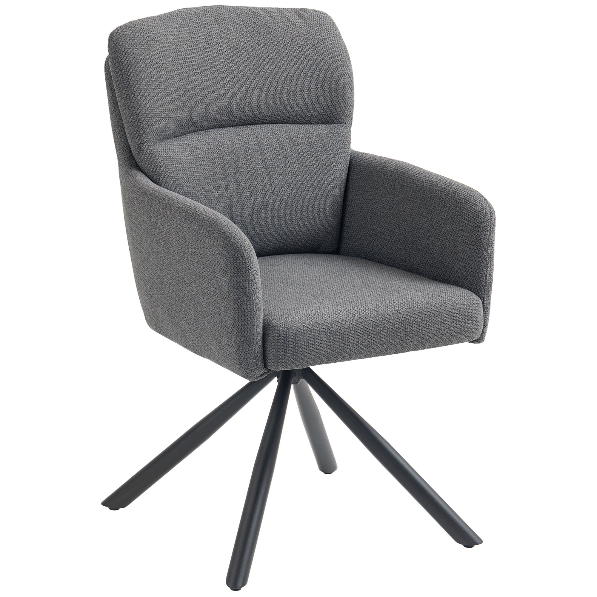 HOMCOM Esszimmerstuhl Polyester, Stahl - Bild 1