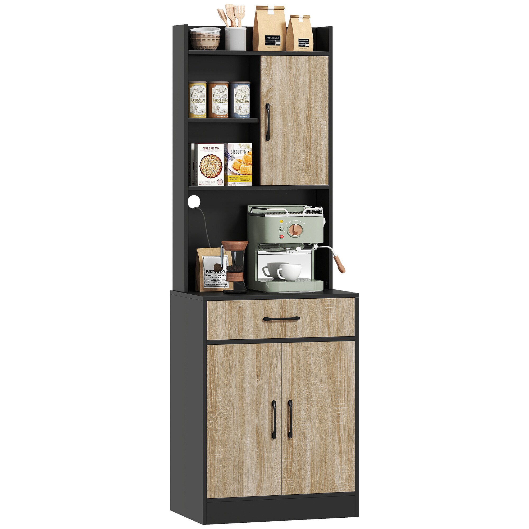 HOMCOM K&uuml;chenschrank Spanlatte - Bild 1