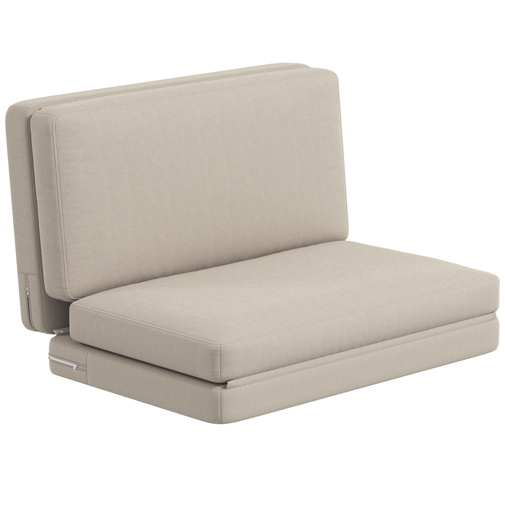 HOMCOM Bodensofa Polyester, Schaumstoff - Bild 1