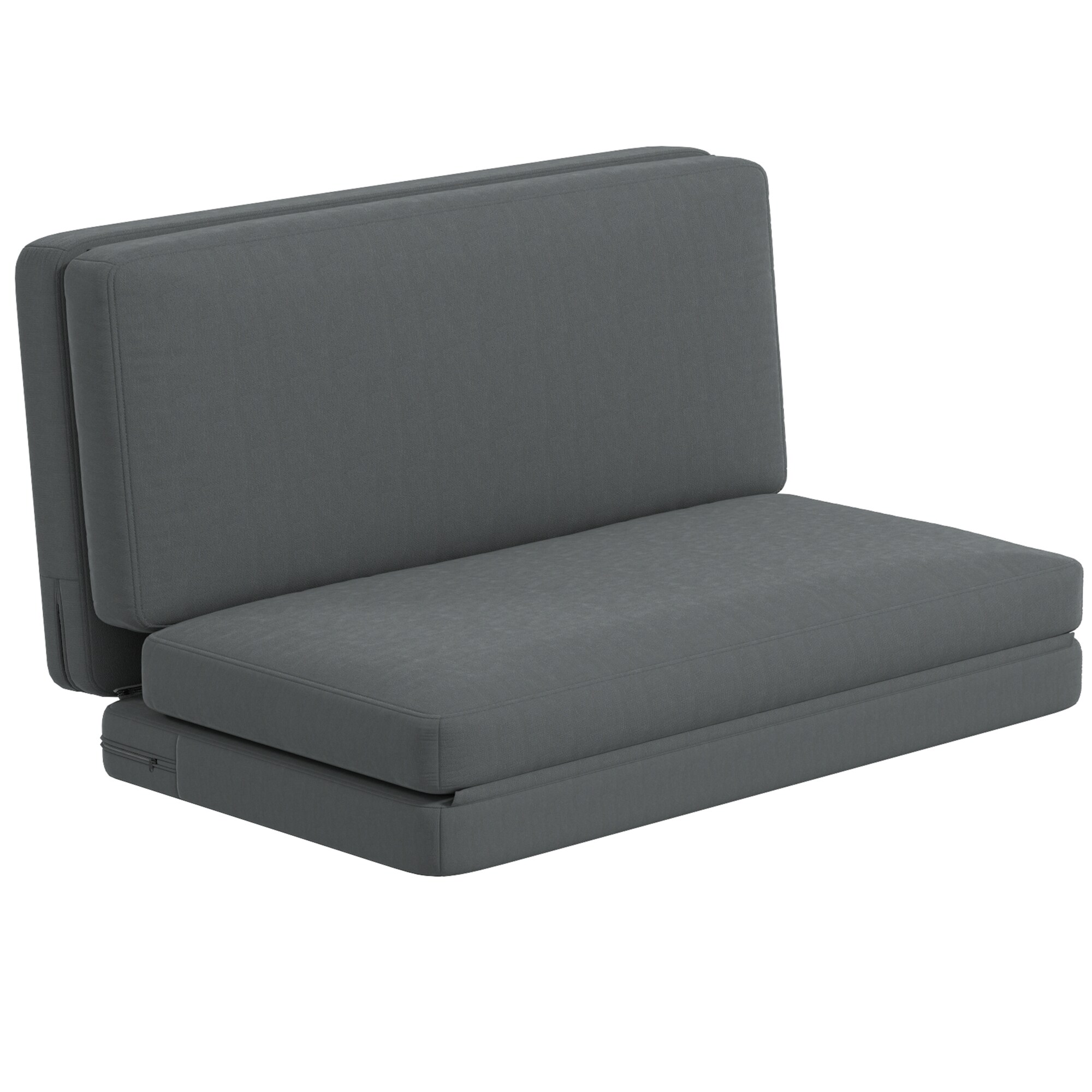 HOMCOM Bodensofa Polyester, Schaumstoff - Bild 1