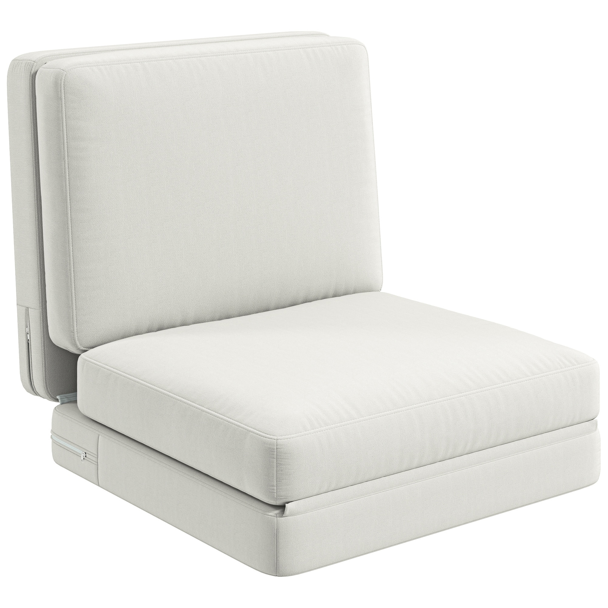 HOMCOM Bodensofa Polyester, Schaumstoff - Bild 1