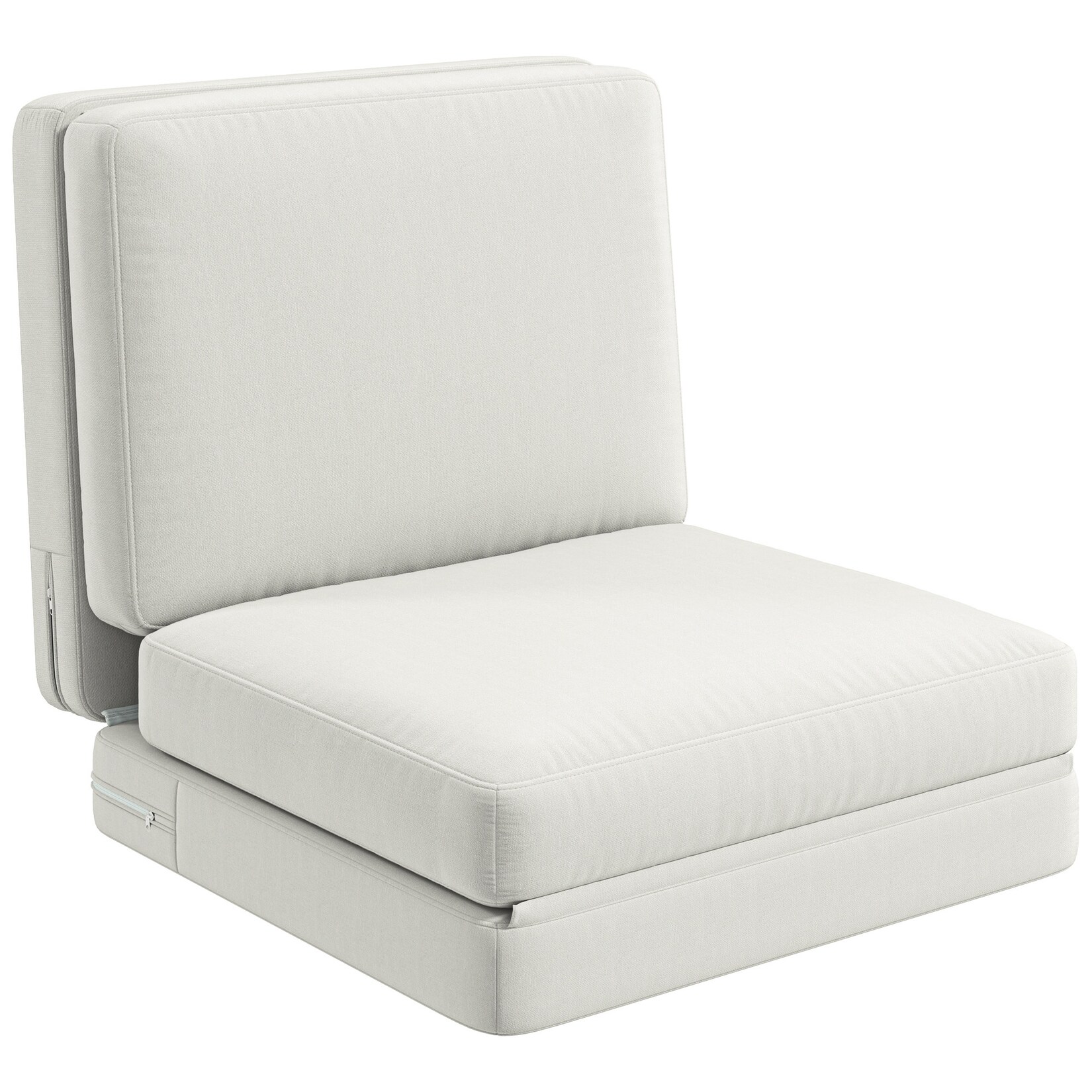 HOMCOM Bodensofa Polyester, Schaumstoff | 04255826800648