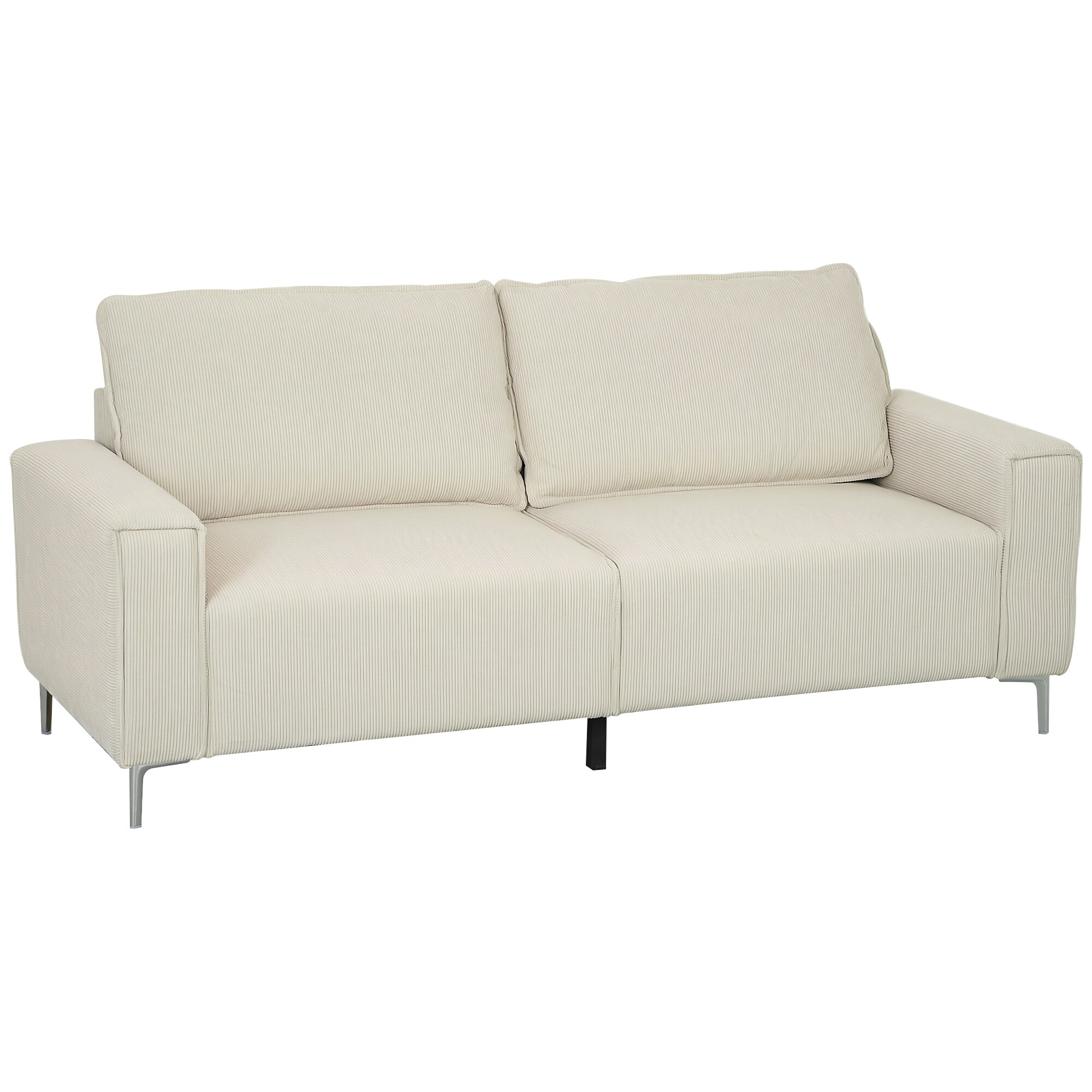HOMCOM 3 Sitzer Sofa Cord - Bild 1