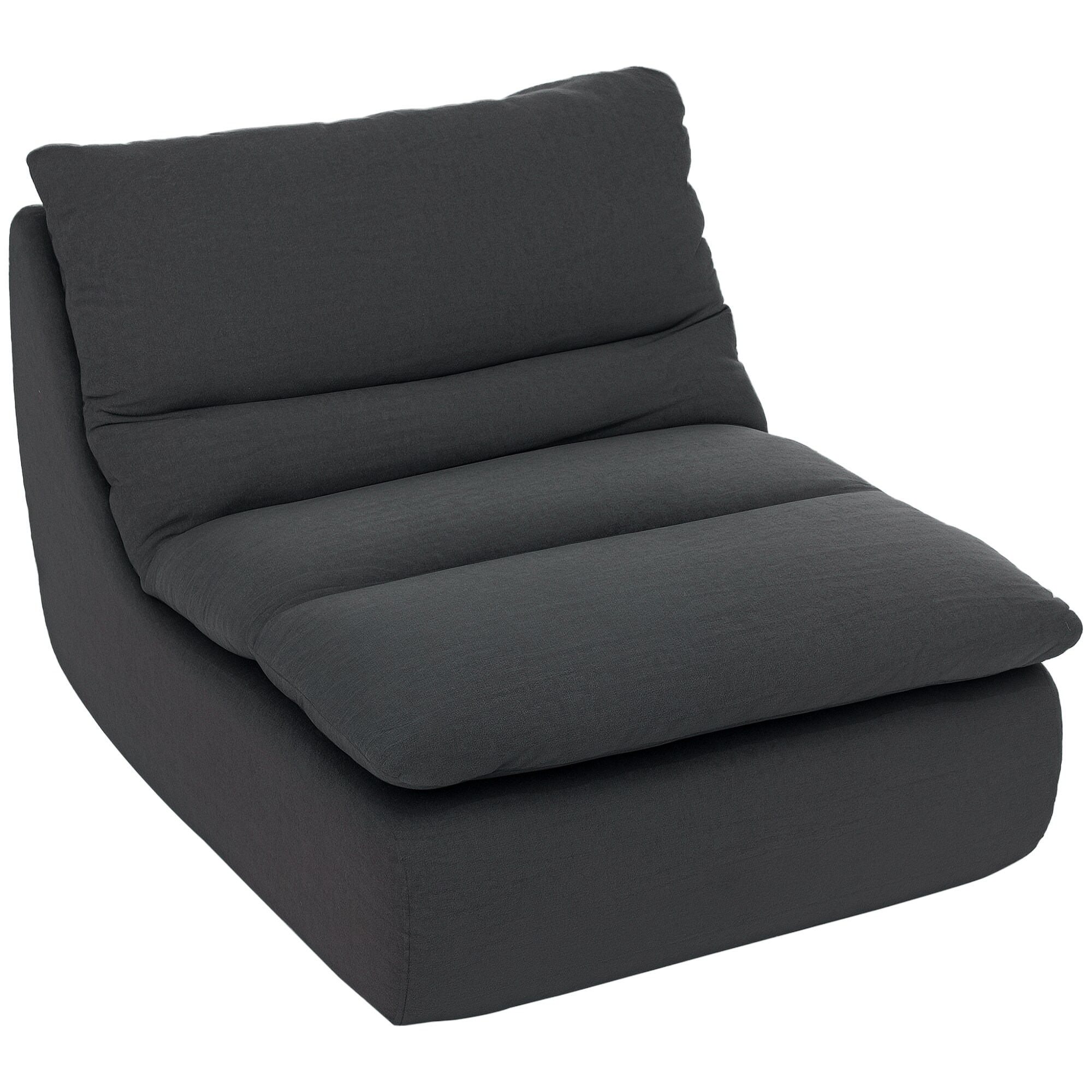 HOMCOM Bodensofa Polyester, Schaumstoff - Bild 1