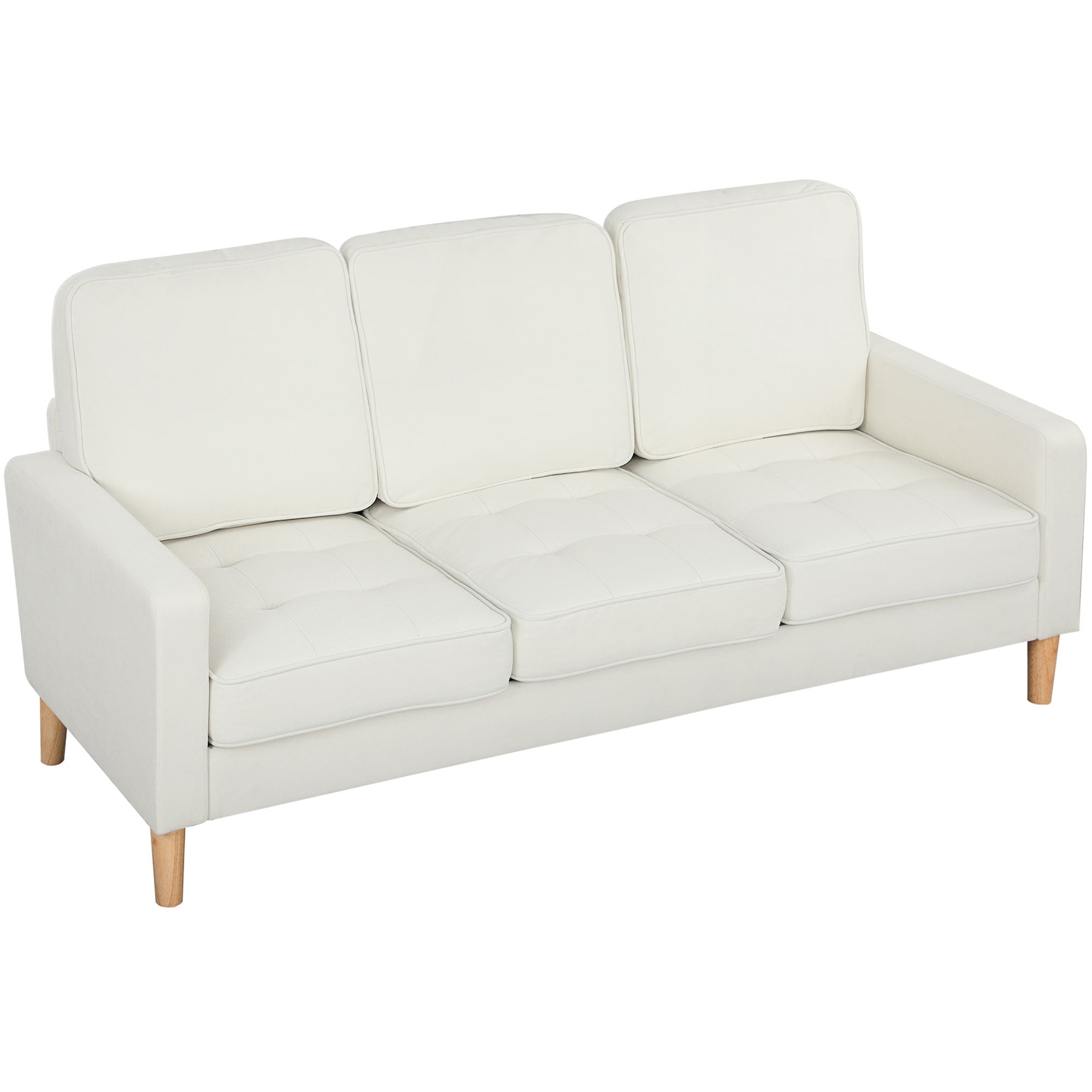 HOMCOM 3 Sitzer Sofa Polyester - Bild 1