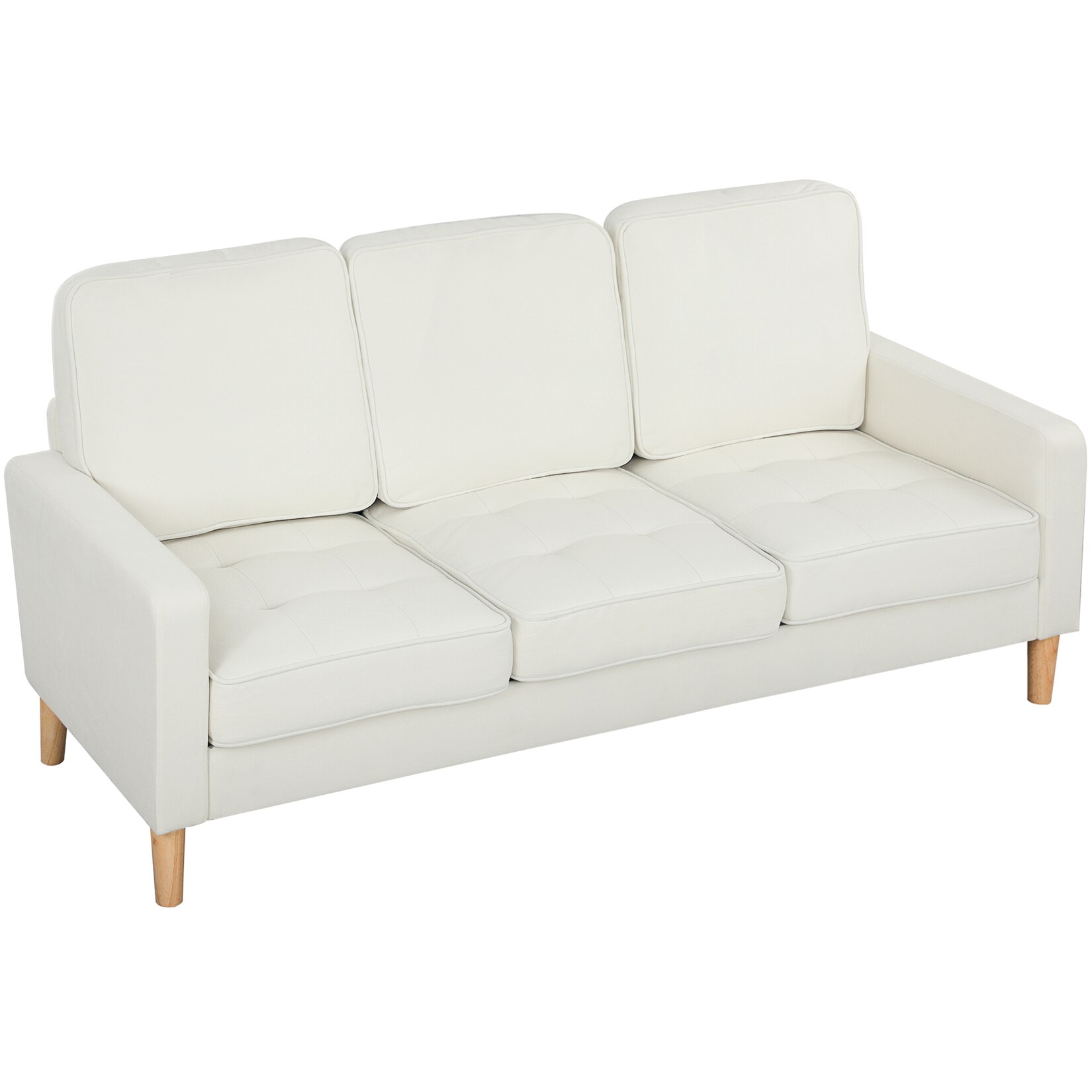 HOMCOM 3 Sitzer Sofa Polyester | 04255826875165