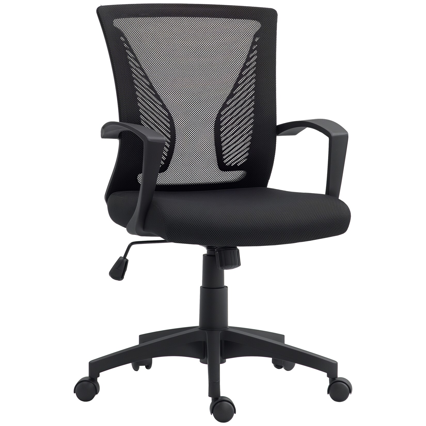 HOMCOM Bürostuhl Polyester, Schaumstoff | 04255826878333