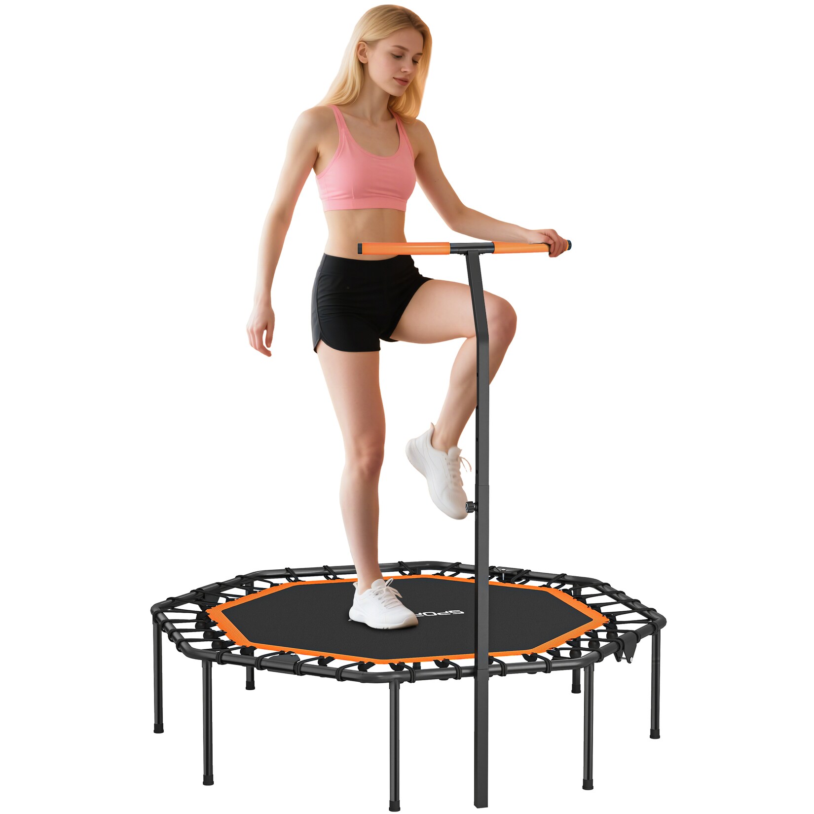 SPORTNOW Fitness Trampolin Stahl, Kunststoff | 04255826880039