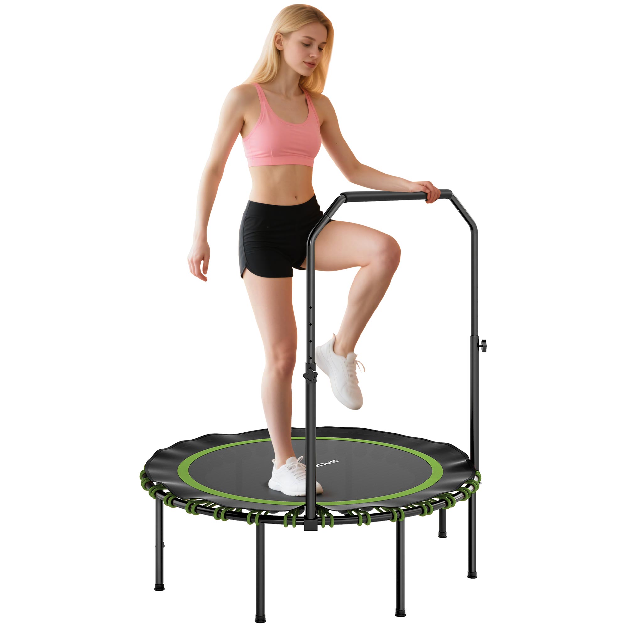 SPORTNOW Fitness Trampolin Stahl, Kunststoff - Bild 1