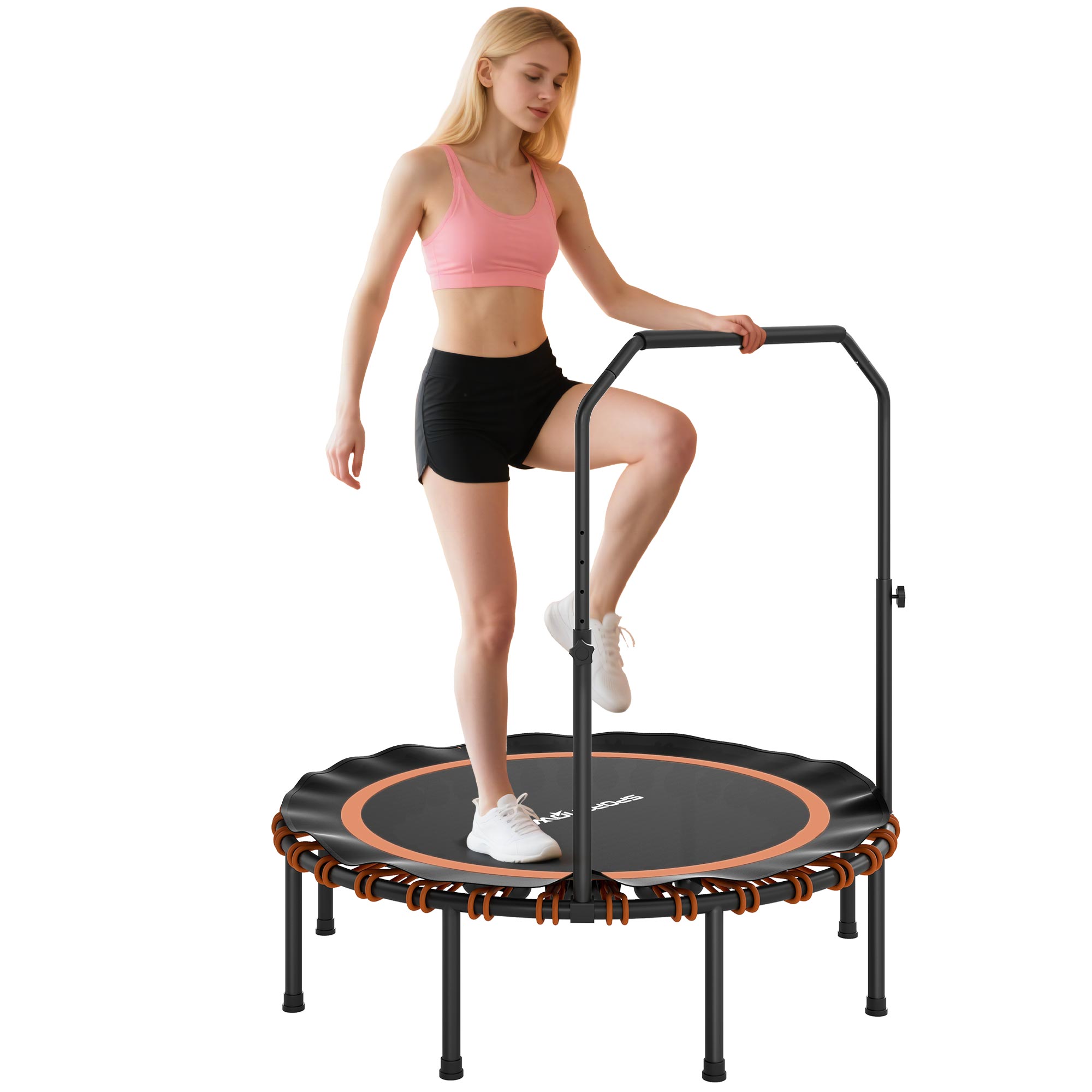 SPORTNOW Fitness Trampolin Stahl, Kunststoff - Bild 1