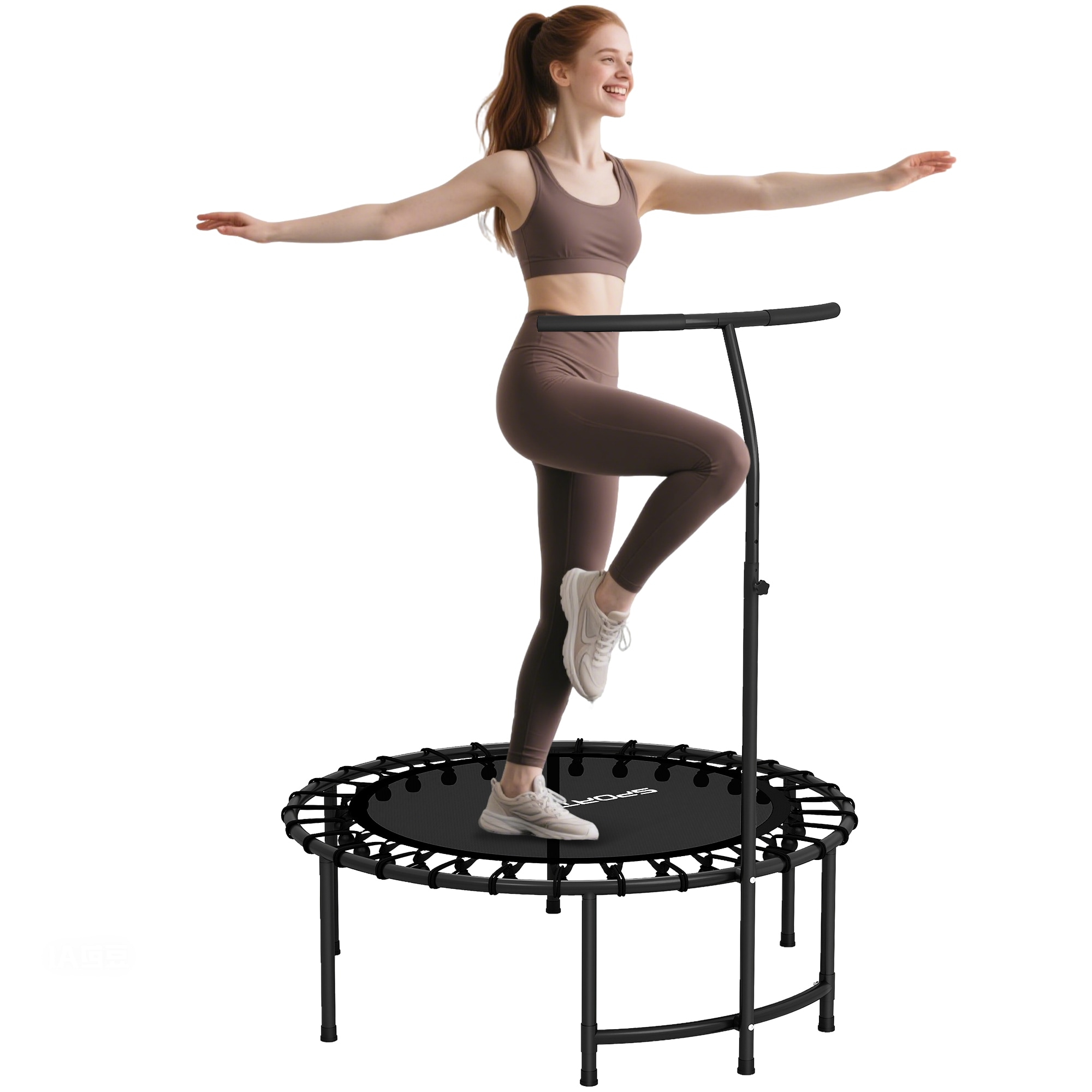 SPORTNOW Fitness Trampolin Stahl, Kunststoff - Bild 1