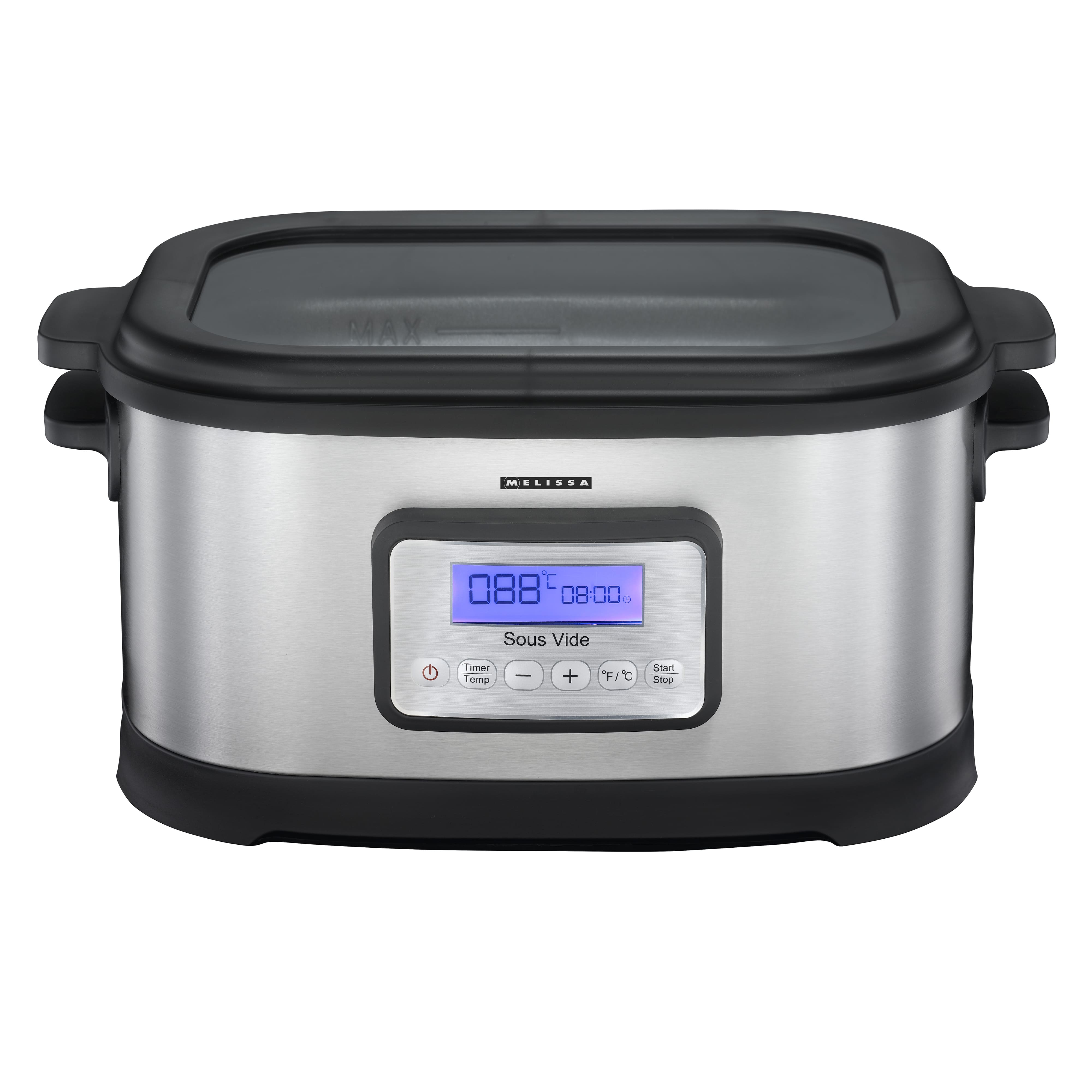 Melissa Sous Vide 6L 520W Schwarz/Edelstahl - Bild 1