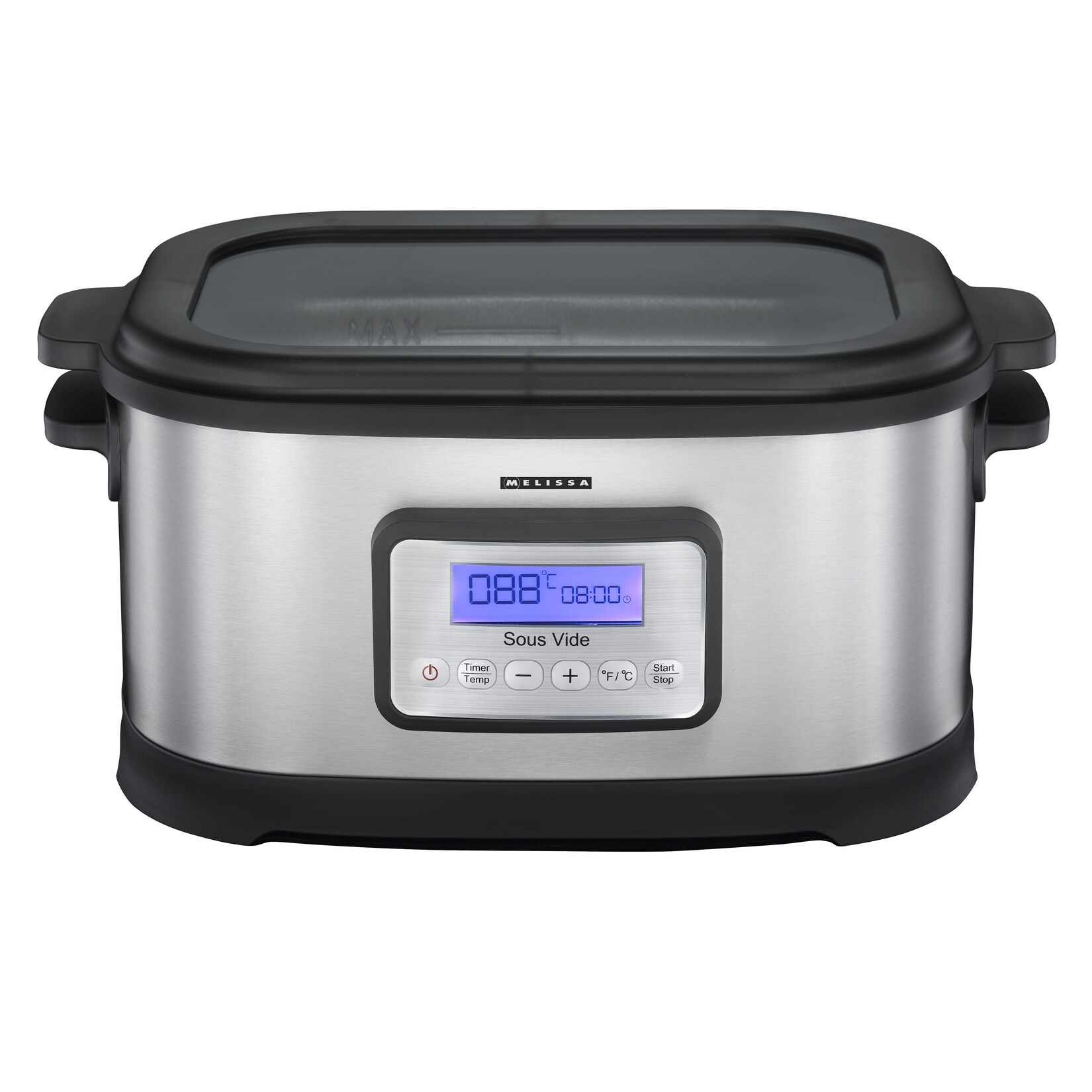 Sous Vide  520W Schwarz/Edelstahl
