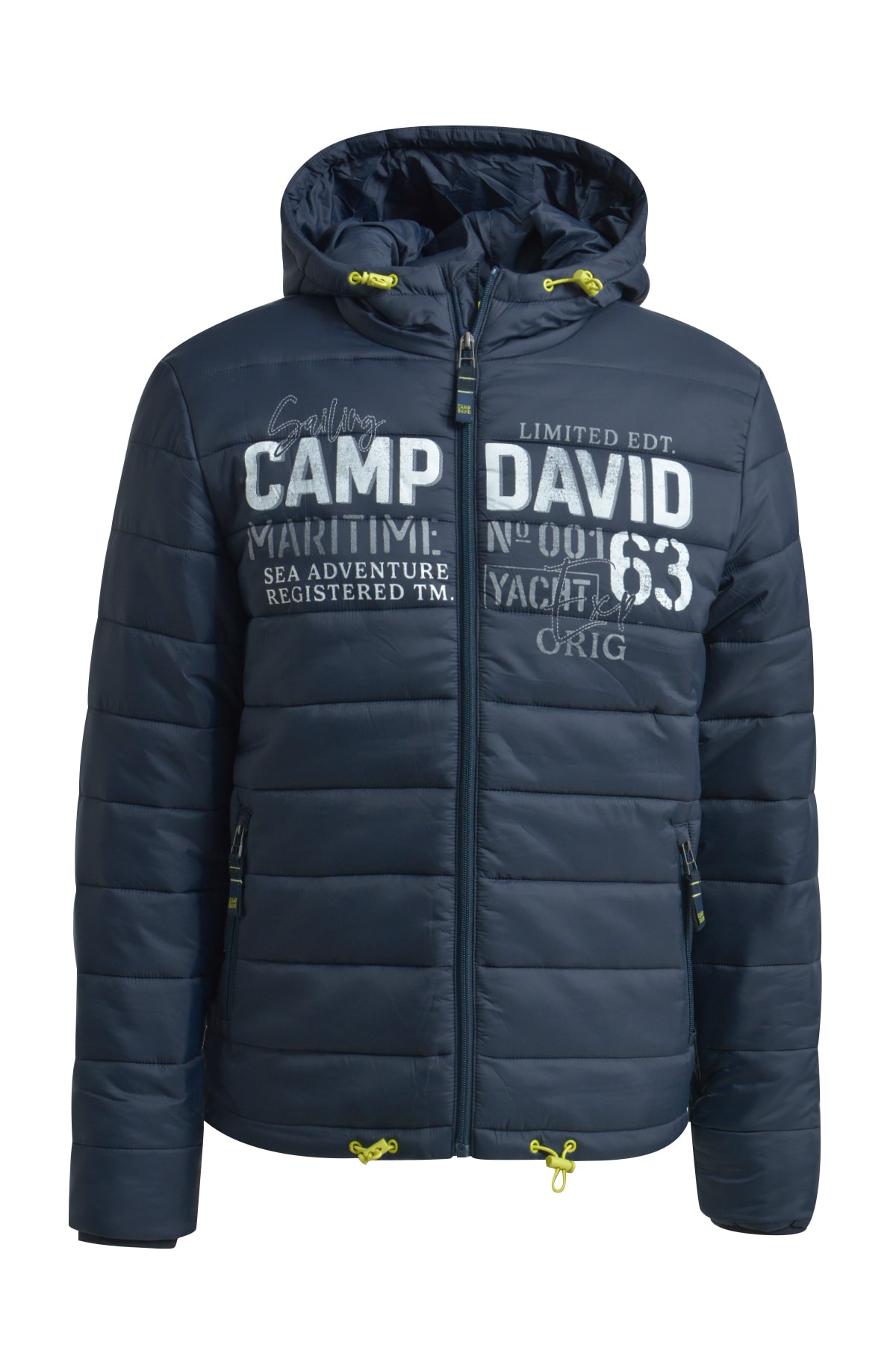 Camp David Winterjacke Gr. L navy - Bild 1