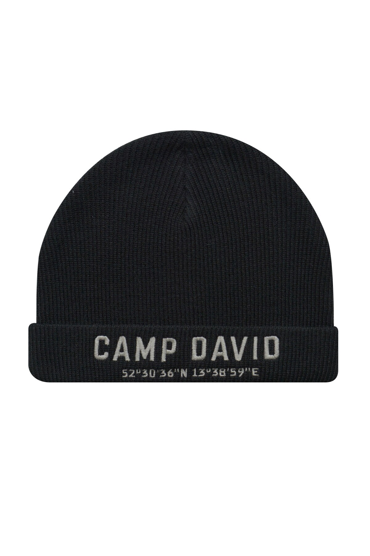 Camp David Beanie, schwarz - Bild 1