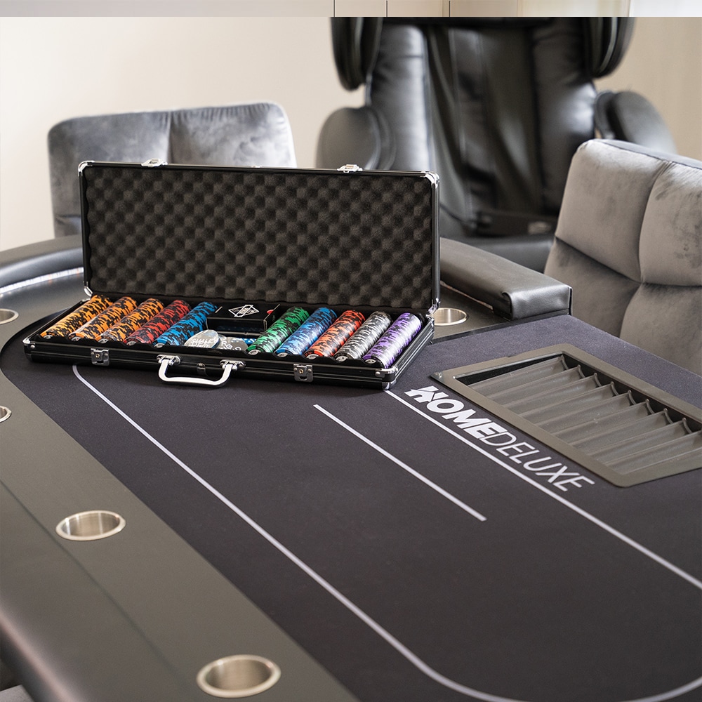 HOME DELUXE Pokerkoffer mit 500 Chips NO LIMIT - Bild 1