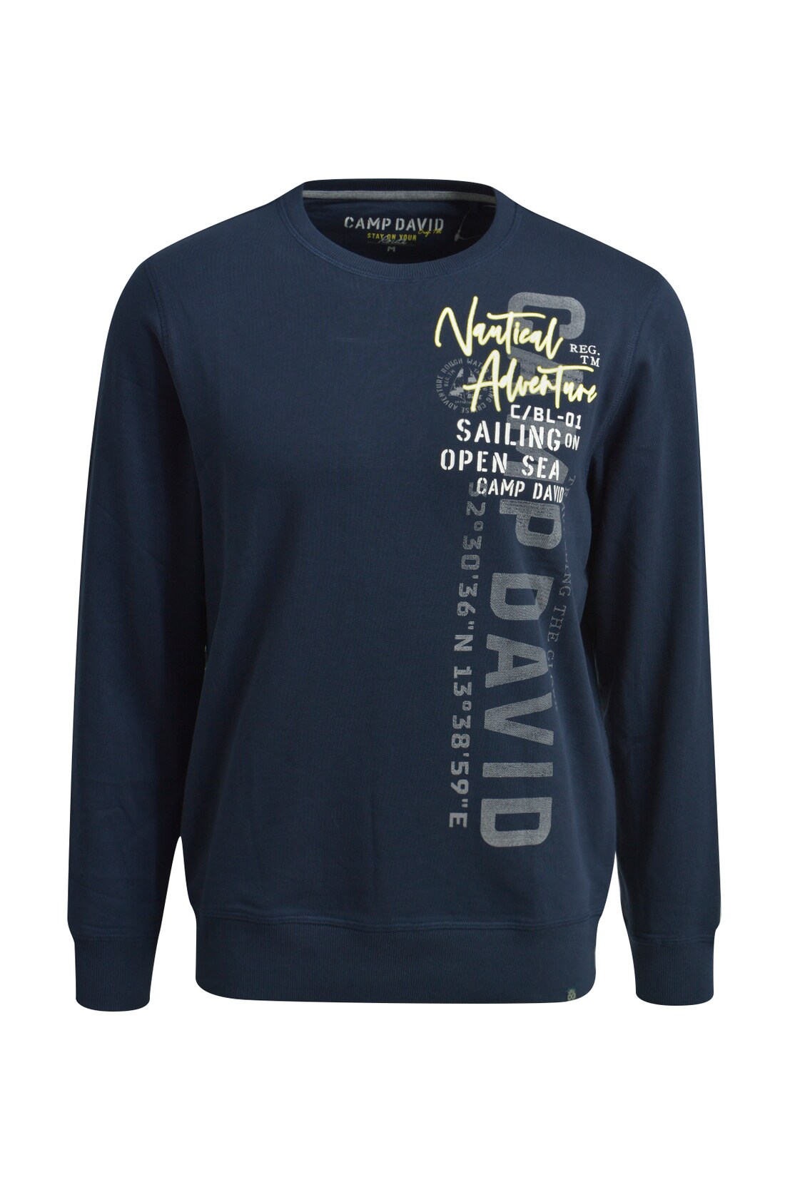 Camp David Sweatshirt, navy, Gr. M | 04065741042937