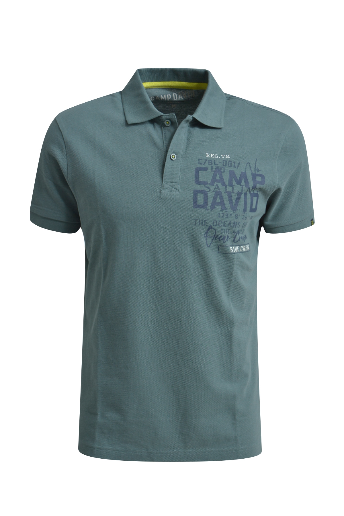 Camp David Polo Shirt Gr.L dark sage - Bild 1