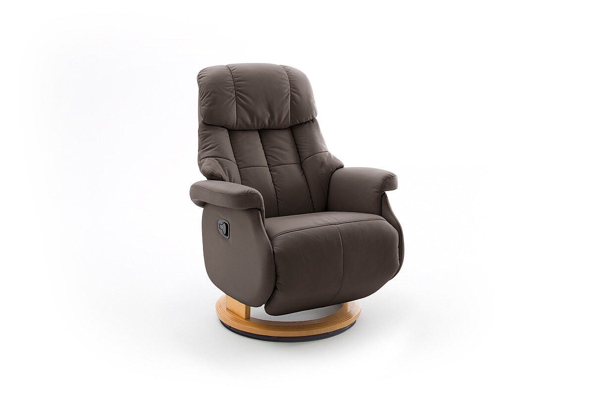 iNNoSeat by MCA + CALGARY COMFORT Relaxer Relaxsessel Fernsehsessel L manuell - versch. Farben - Braun/Natur - Bild 1