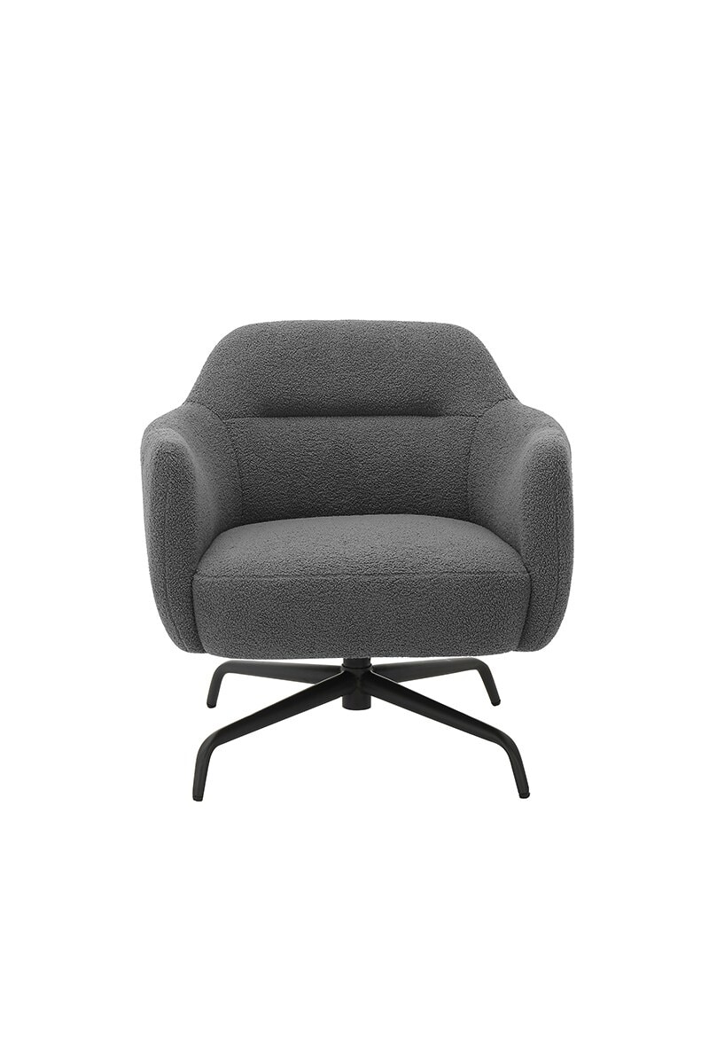 iNNoSeat by MCA + TAJO Drehstuhl mit Armlehnen - versch. Farben - Anthrazit - Bild 1