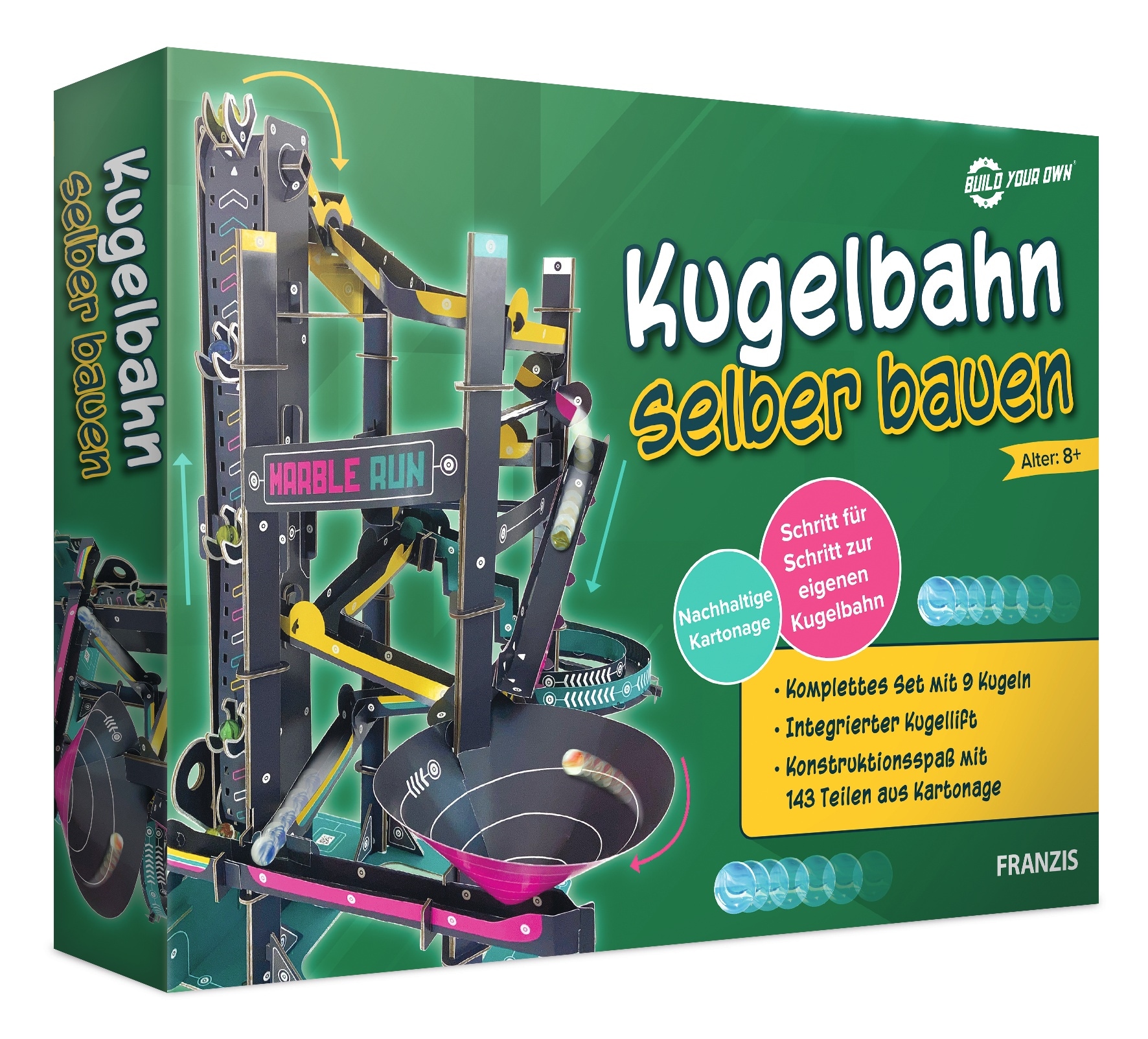 Kugelbahn selber bauen - Bild 1