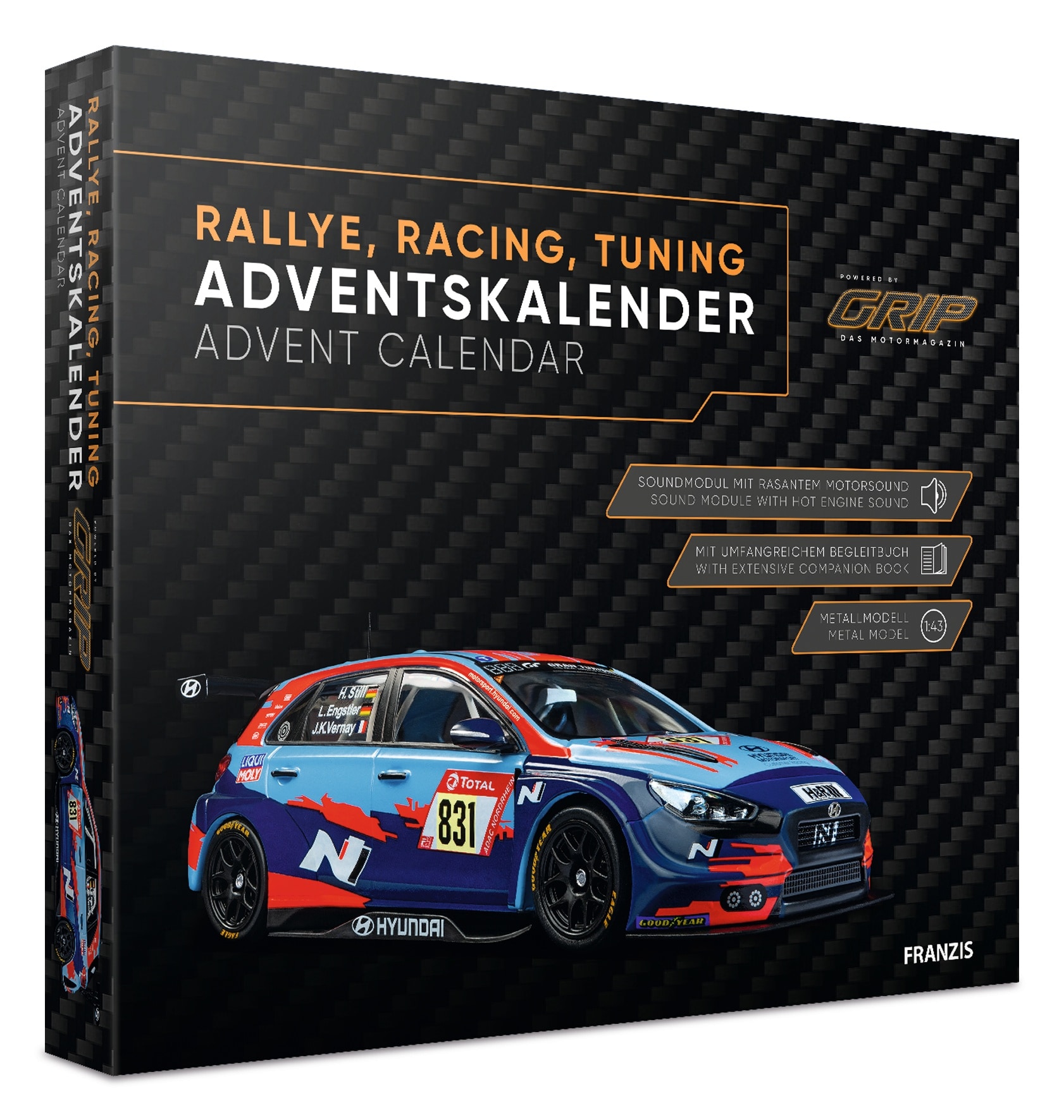 Rallye, Racing, Tuning Adventskalender by GRIP - Bild 1