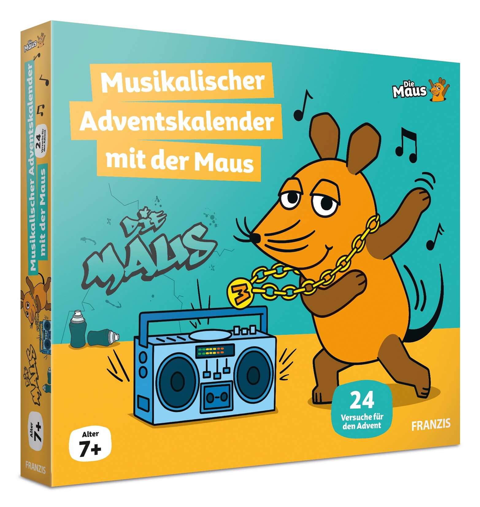 Die Maus Musikalischer Adventskalender mit der Maus | 04019631672704