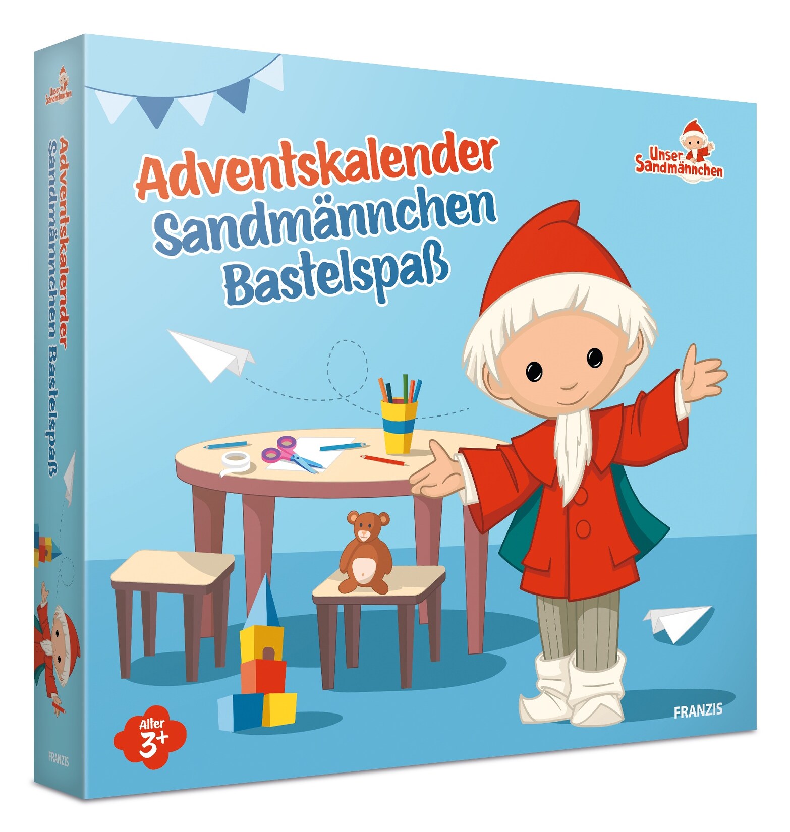 Adventskalender Sandmännchen Bastelspaß | 04019631673602