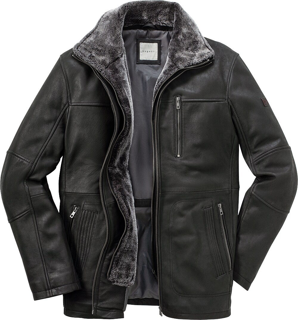 Bugatti Herren Lederjacke
