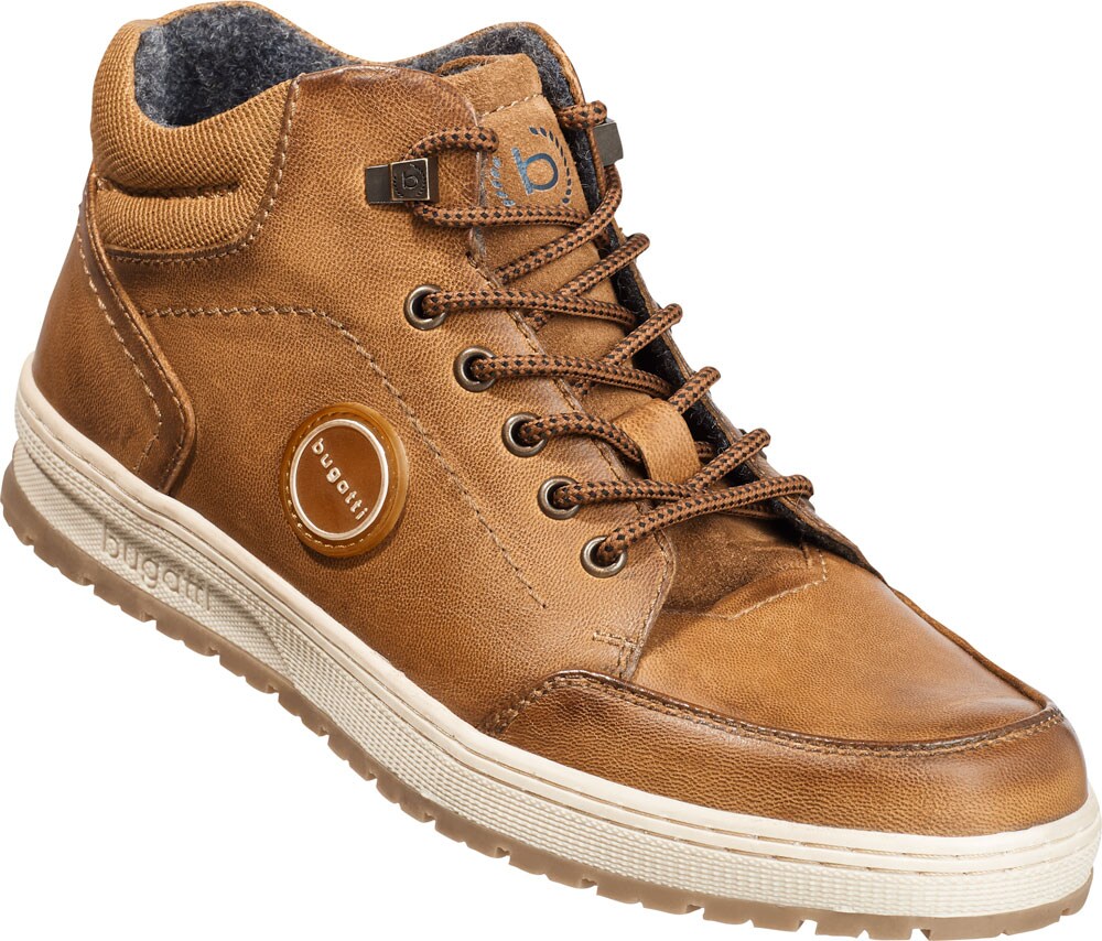 Bugatti Herren Lederstiefelette