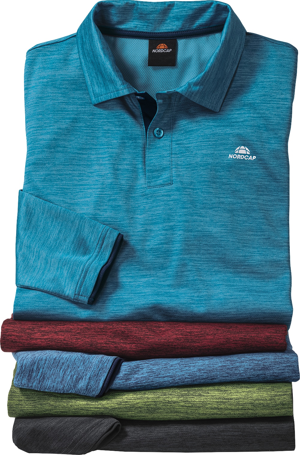 Nordcap 5er Pack Funktionspolos langarm - Bild 1